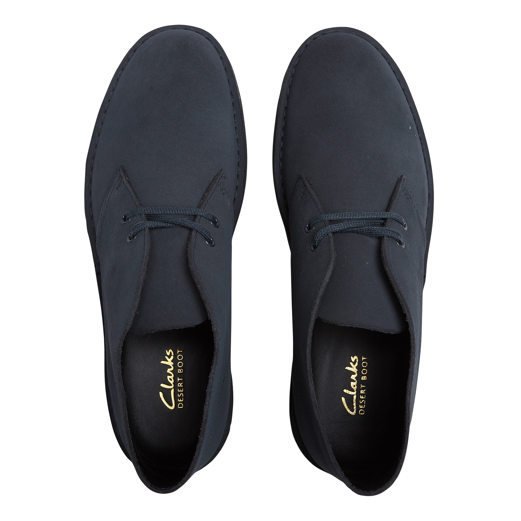 Desert Boots En Cuir Navy Suede Clarks - Homme | Place des Tendances