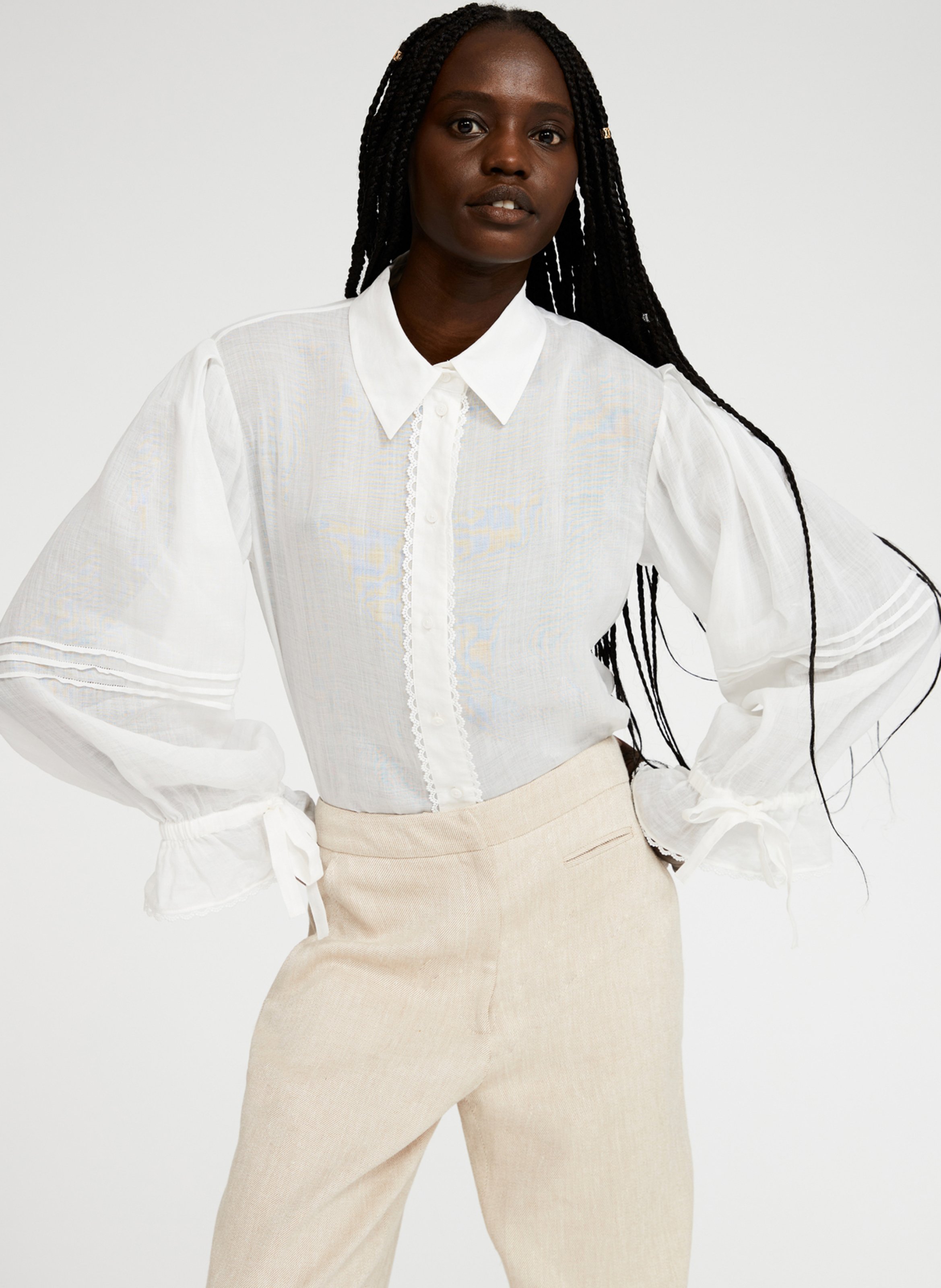 Manche Bouffante Tendance Chemise Femme 2020 Chemise Manches