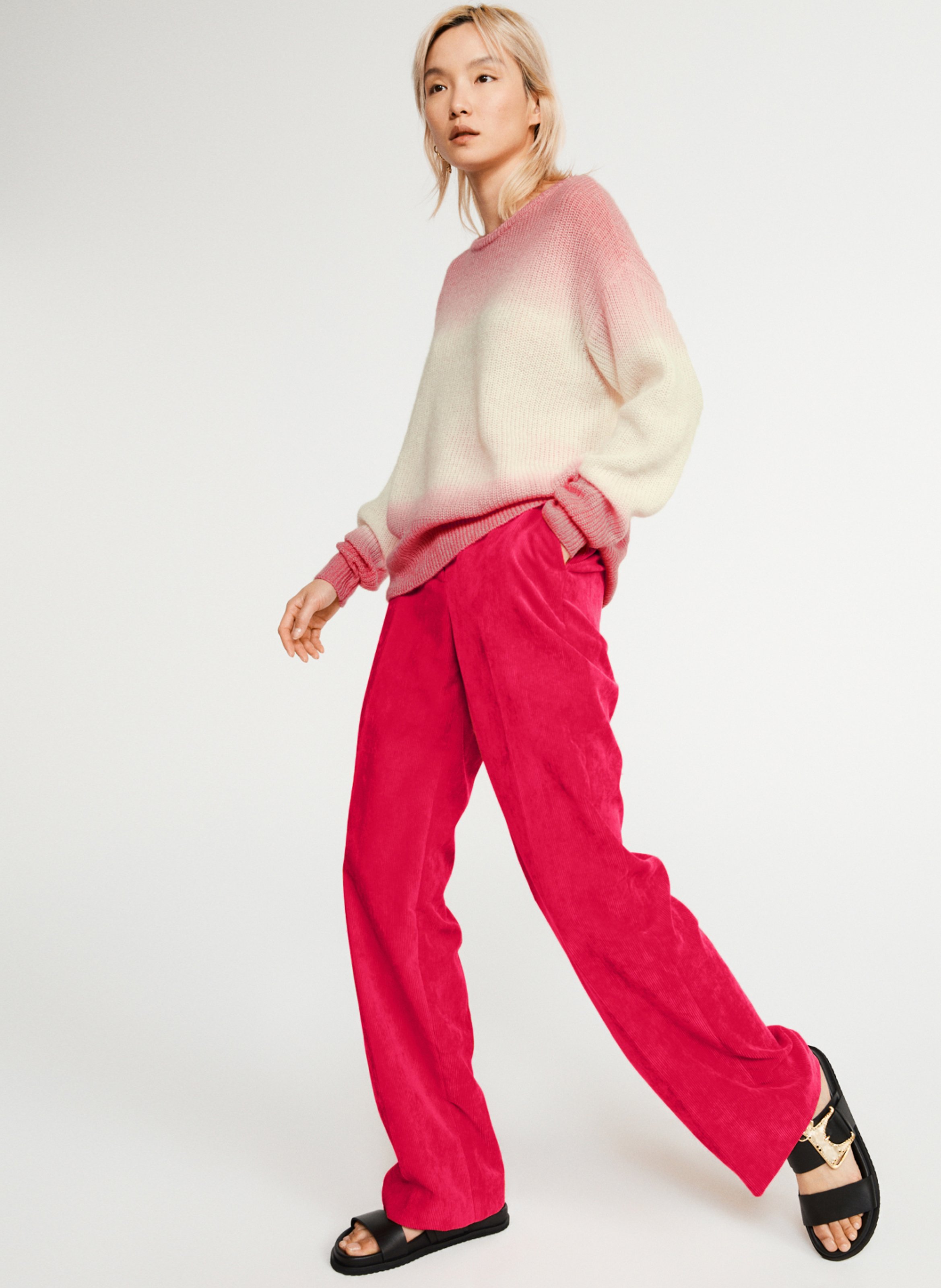 Pantalon en velours en taille 40 | Claudie Pierlot