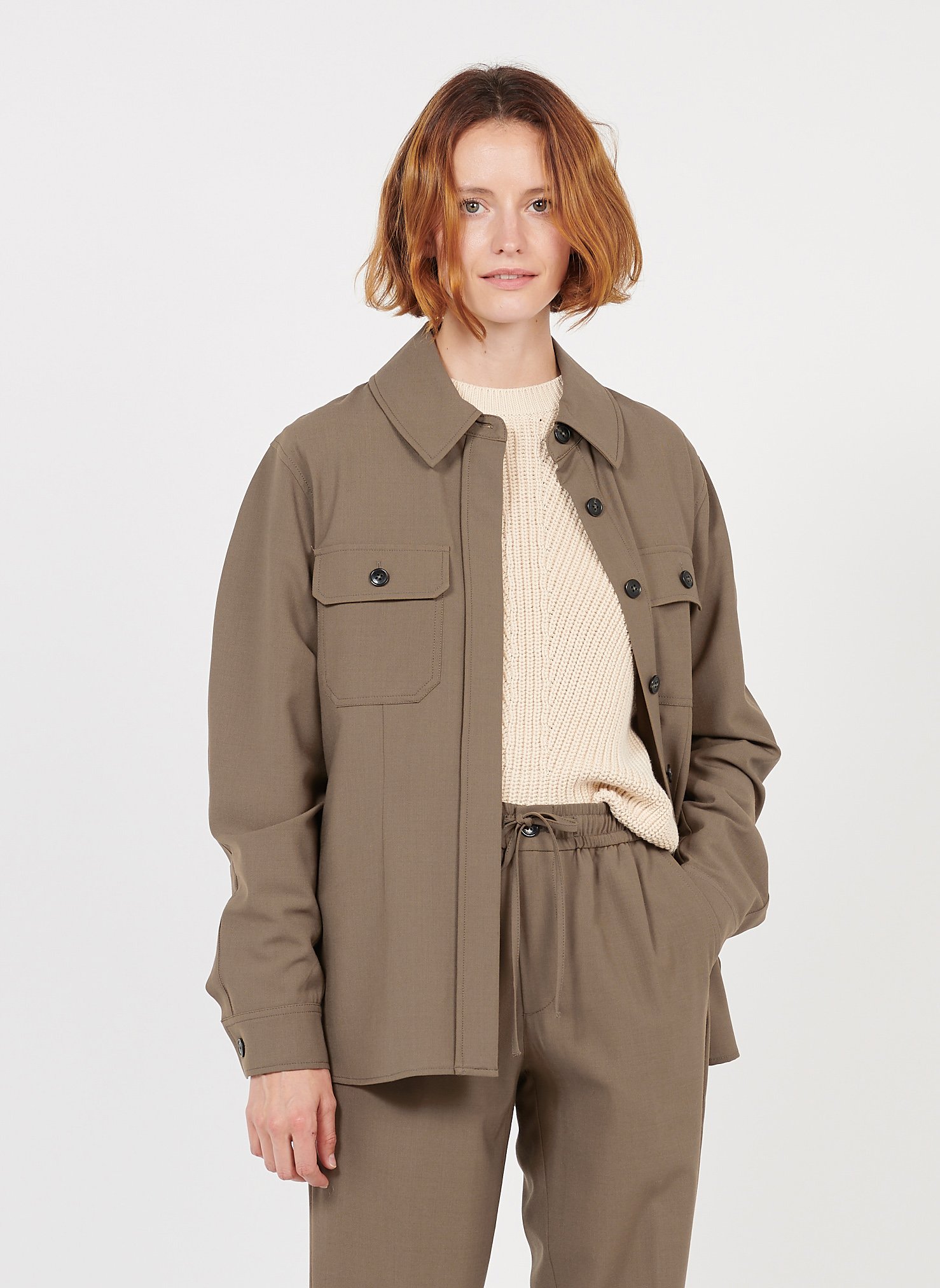 Exclusivités | Robe Chemise Courte Ceinturée Marron Chocolat Chocolat Brun  | Collusion Femme · Selaledunyasi