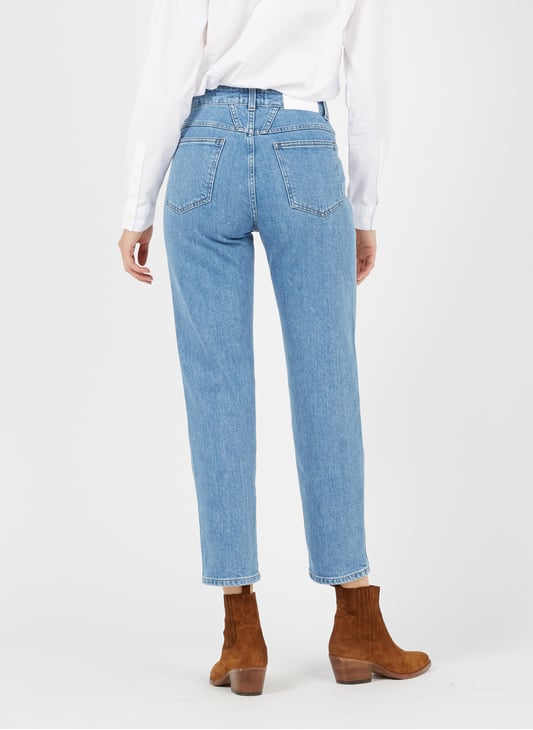 jean droit taille mi haute jean droit taille mi haute