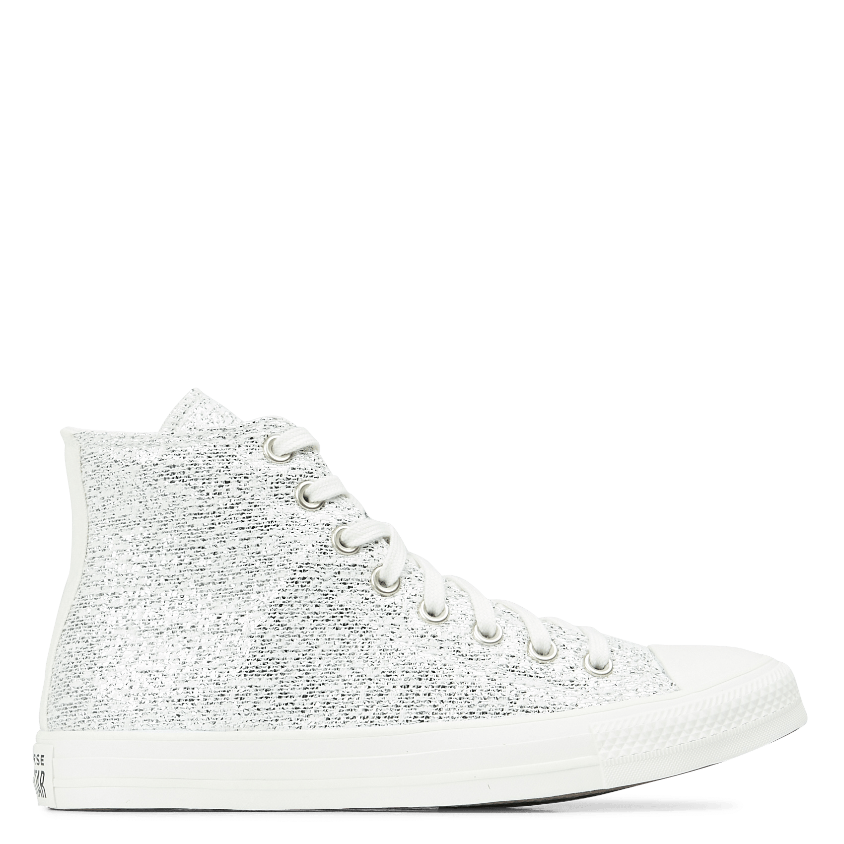 converse silver femme