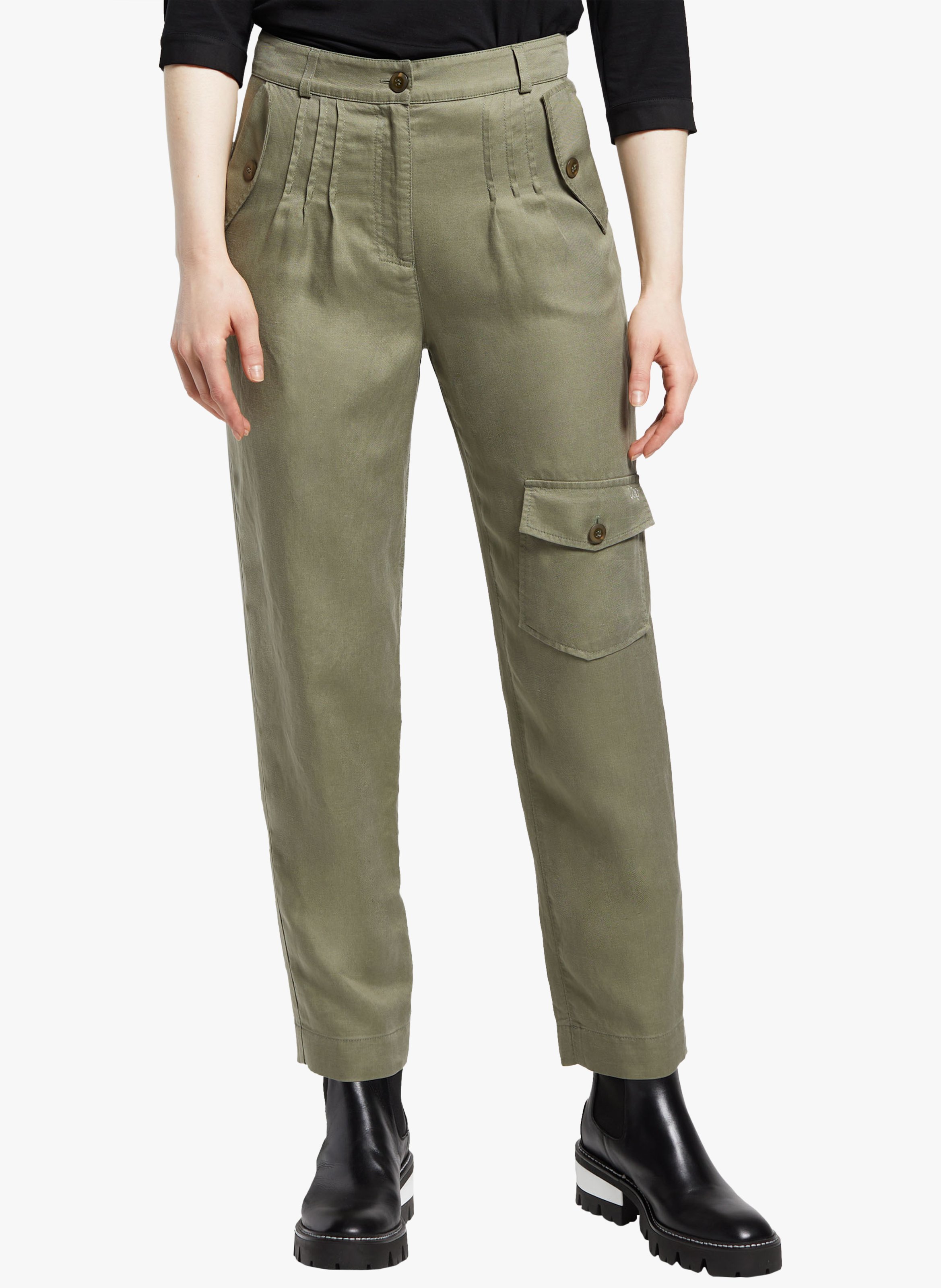 pantalon poche sur le coté femme