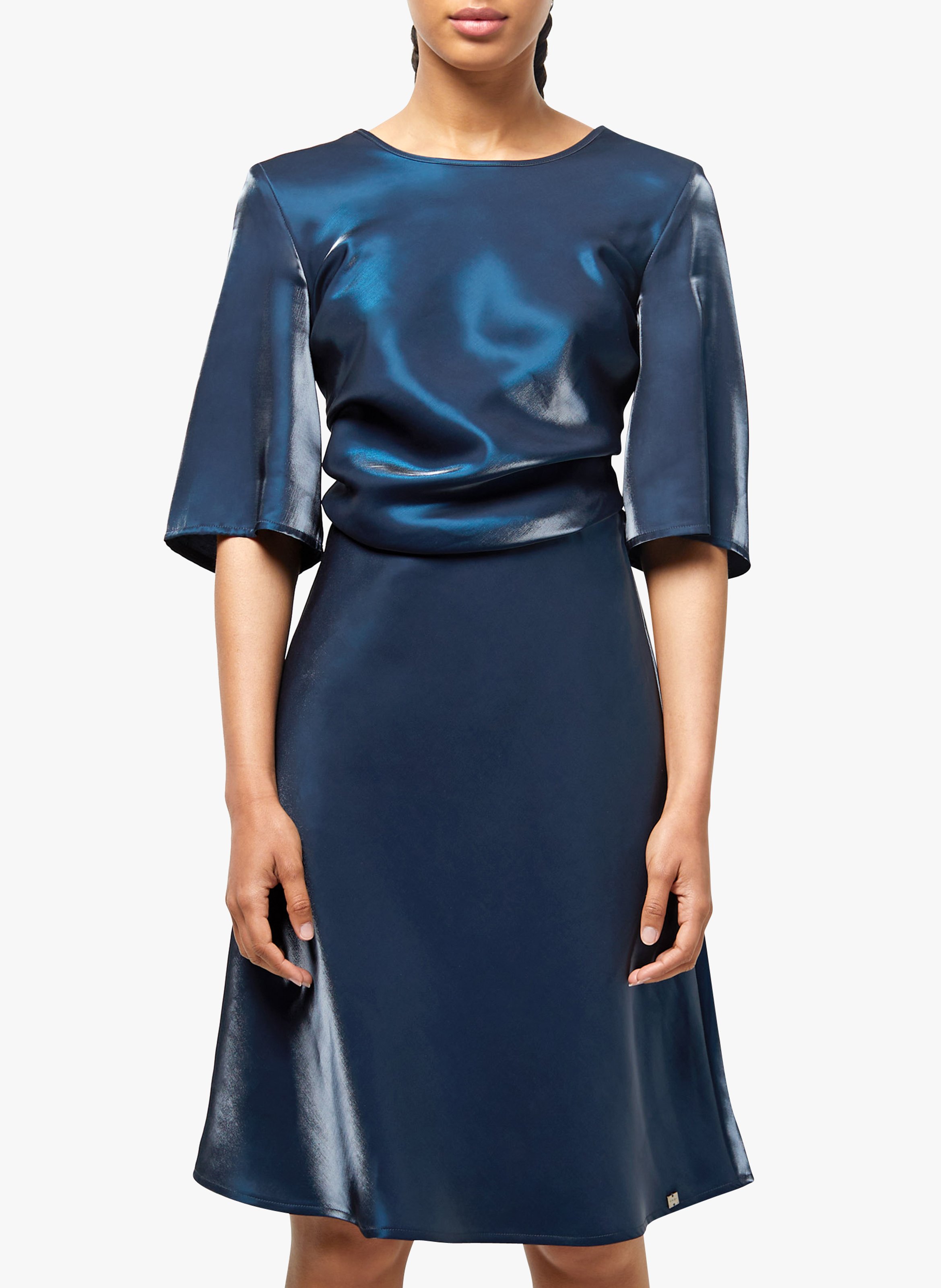 robe bleue cop copine