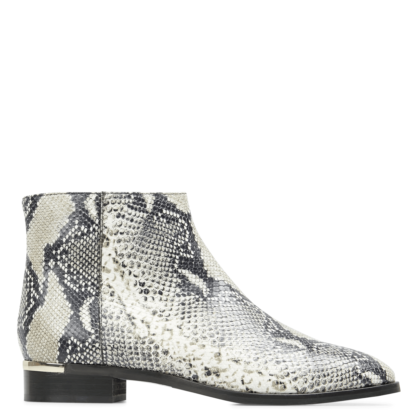 bottines motif python