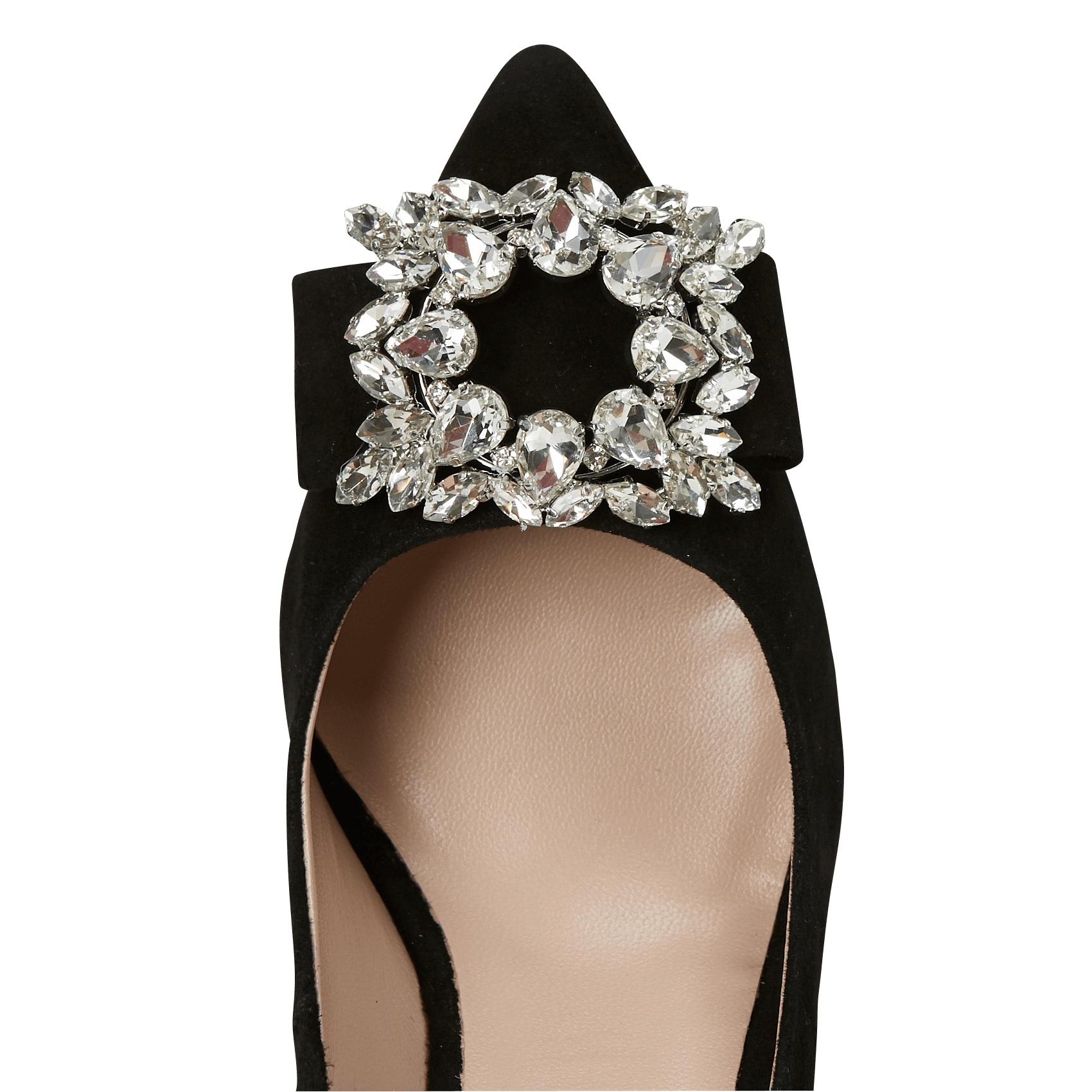 Escarpins En Cuir Avec Strass Noir Cosmoparis - Femme | Place des Tendances
