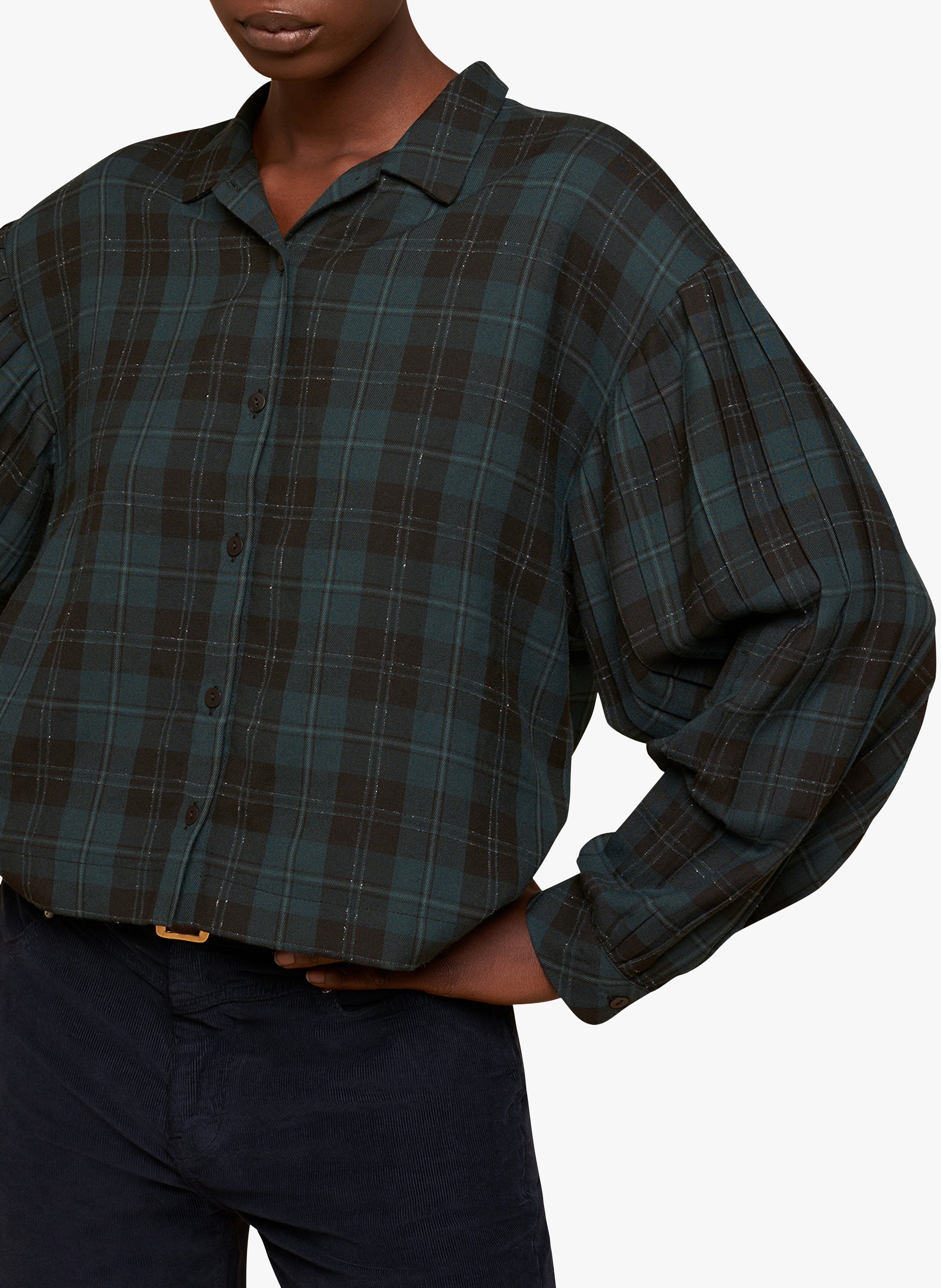 Chemisier COTELAC Taille 38 (2) - Multicouleur, Manches Longues En Polyester - Occasion En Très Bon état