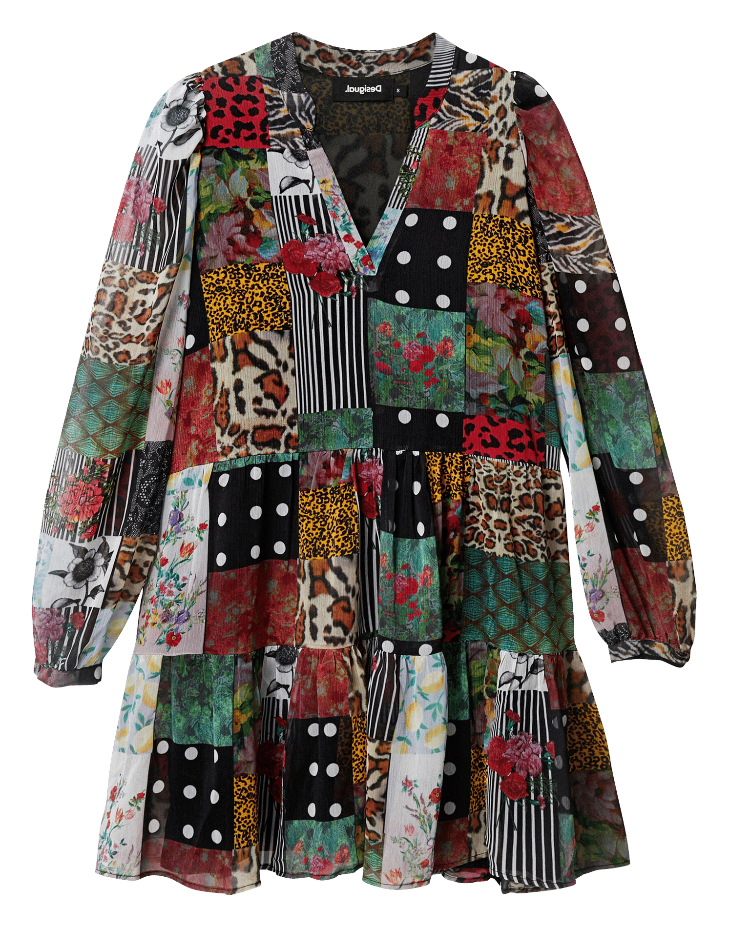 robe patchwork desigual
