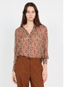 DIEGA Ecru Rouge Camel Noir Multicolore