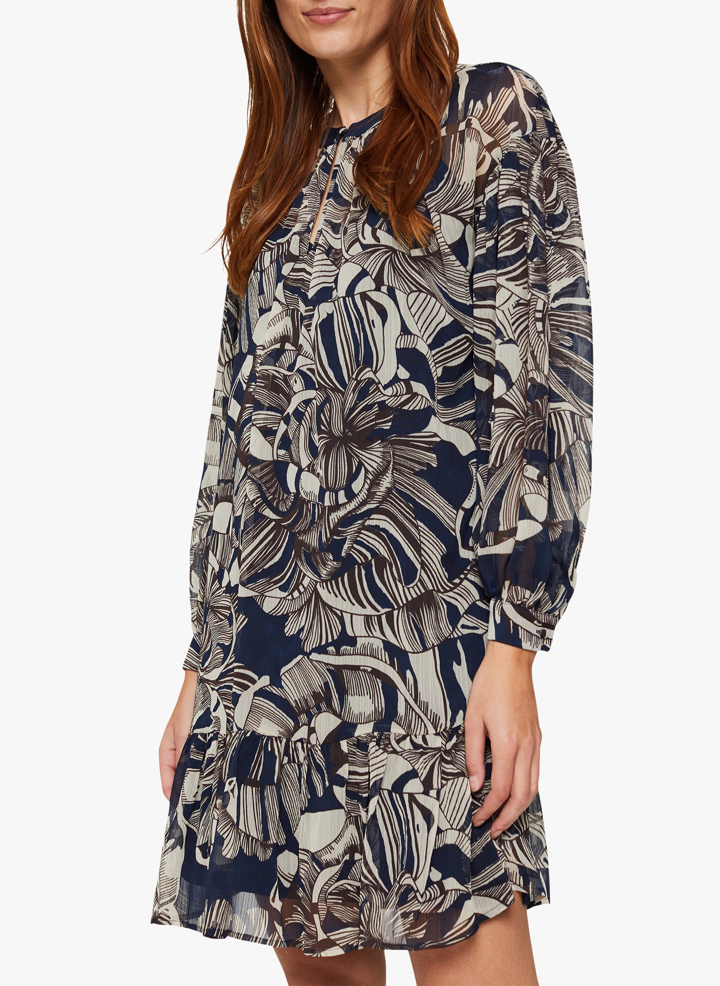 robe esprit bleu navy