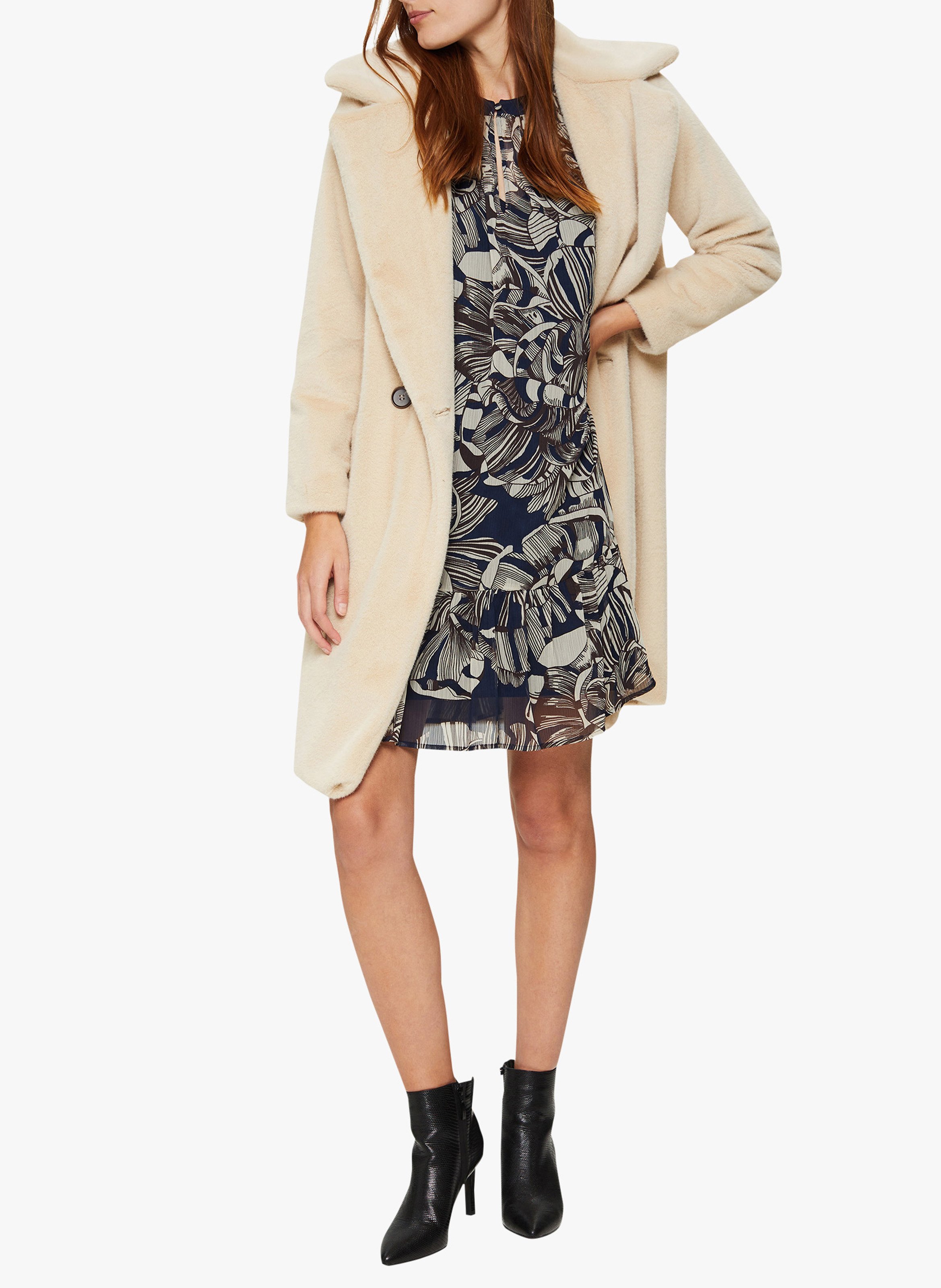 robe esprit bleu navy