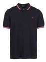 FRED PERRY NAVY/WHITE/RED Bleu