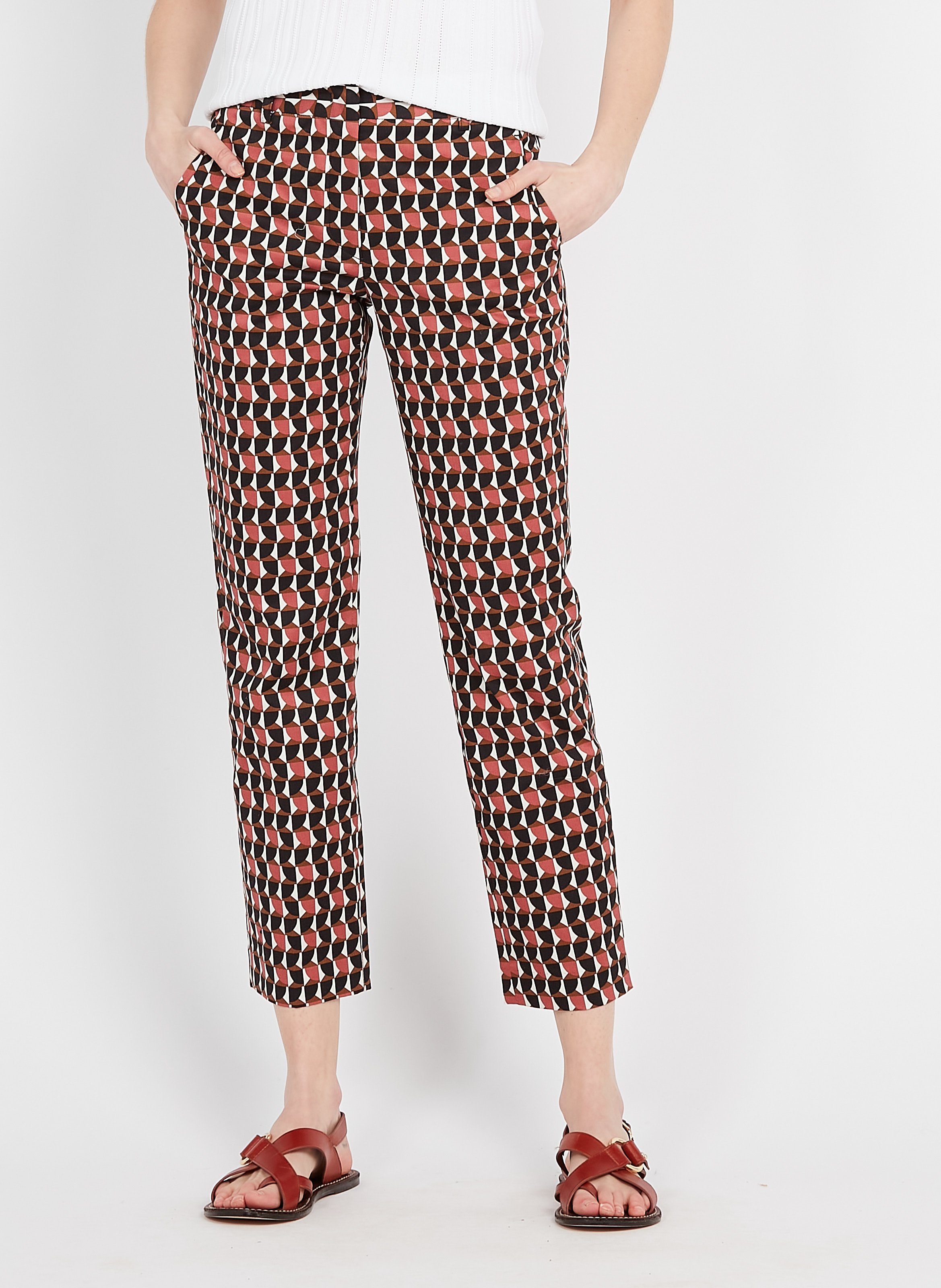 Pantalon droit dos élastiqué -CORA | GERARD DAREL
