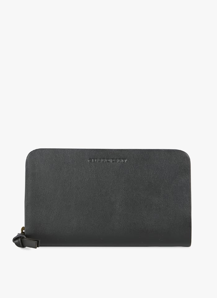 Portefeuille En Cuir Black Gerard Darel Femme Place des Tendances