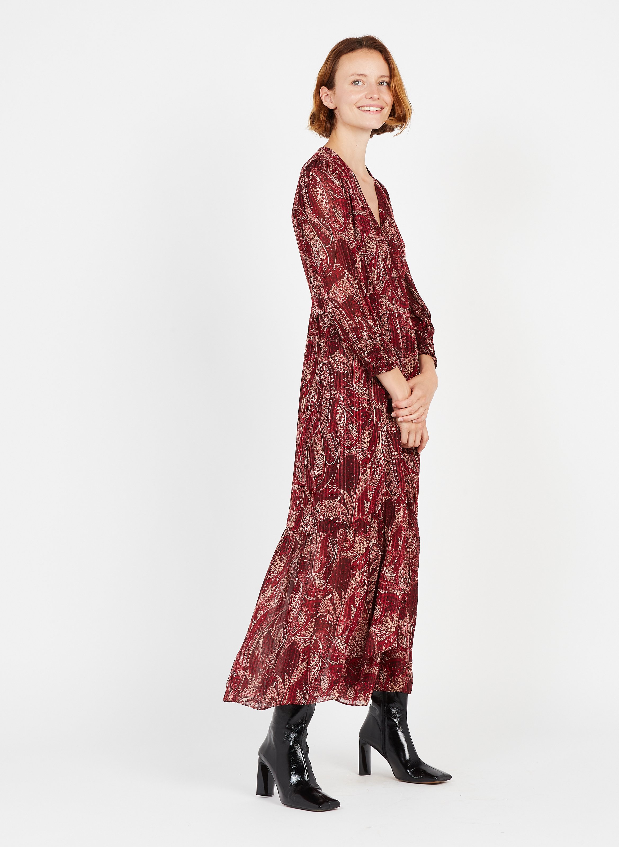 gerard darel robe rouge