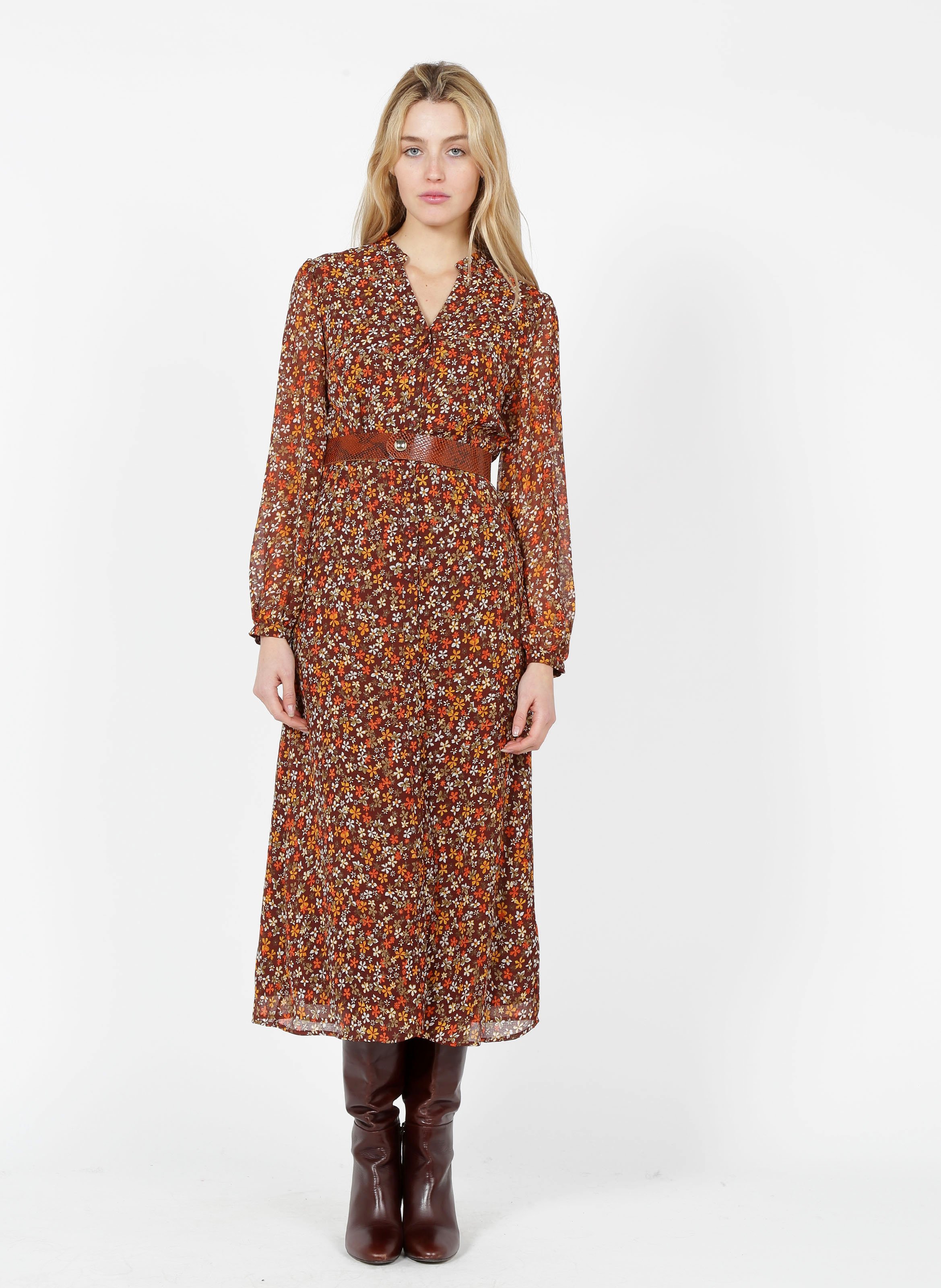 robe patineuse jacquard