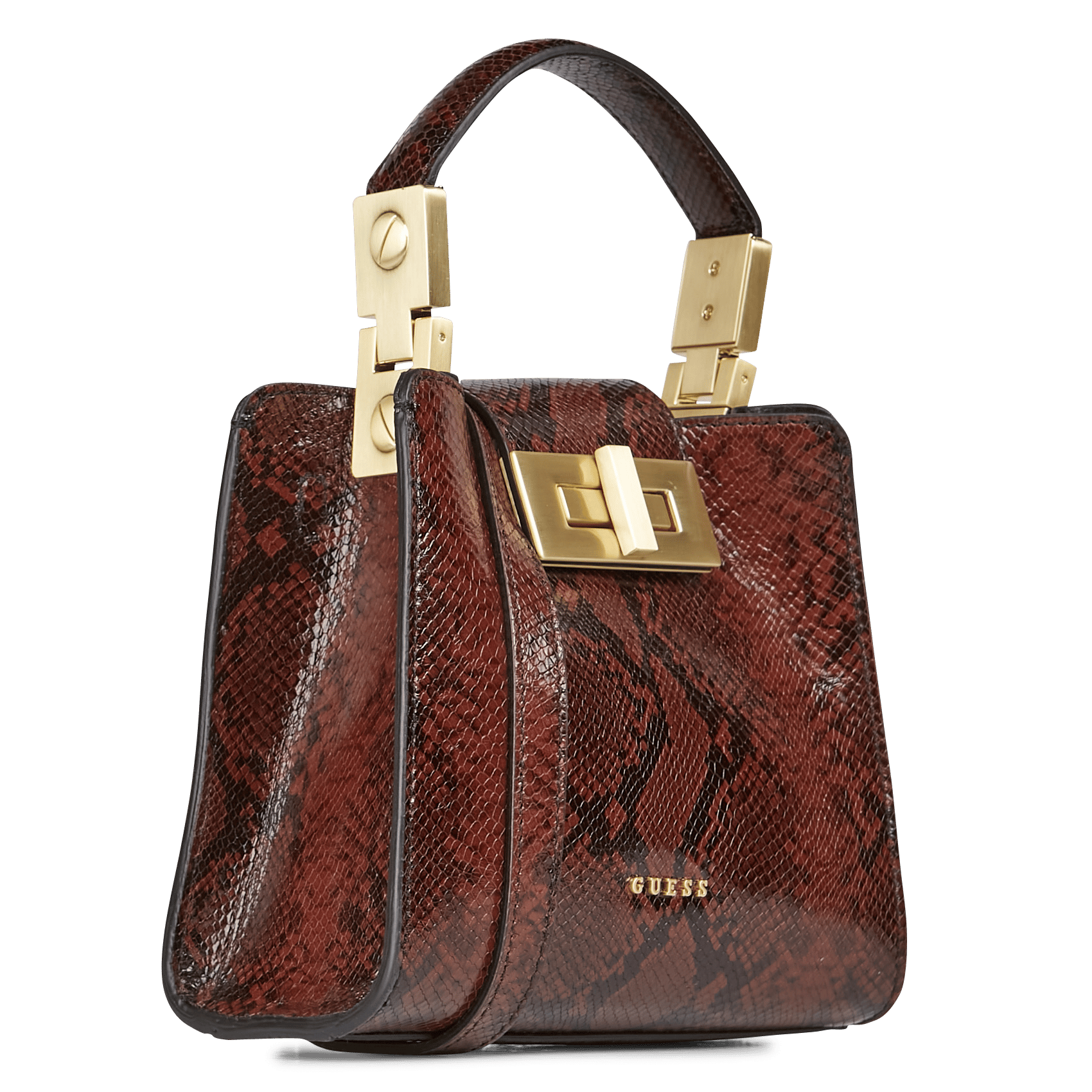 sac à main imprimé python