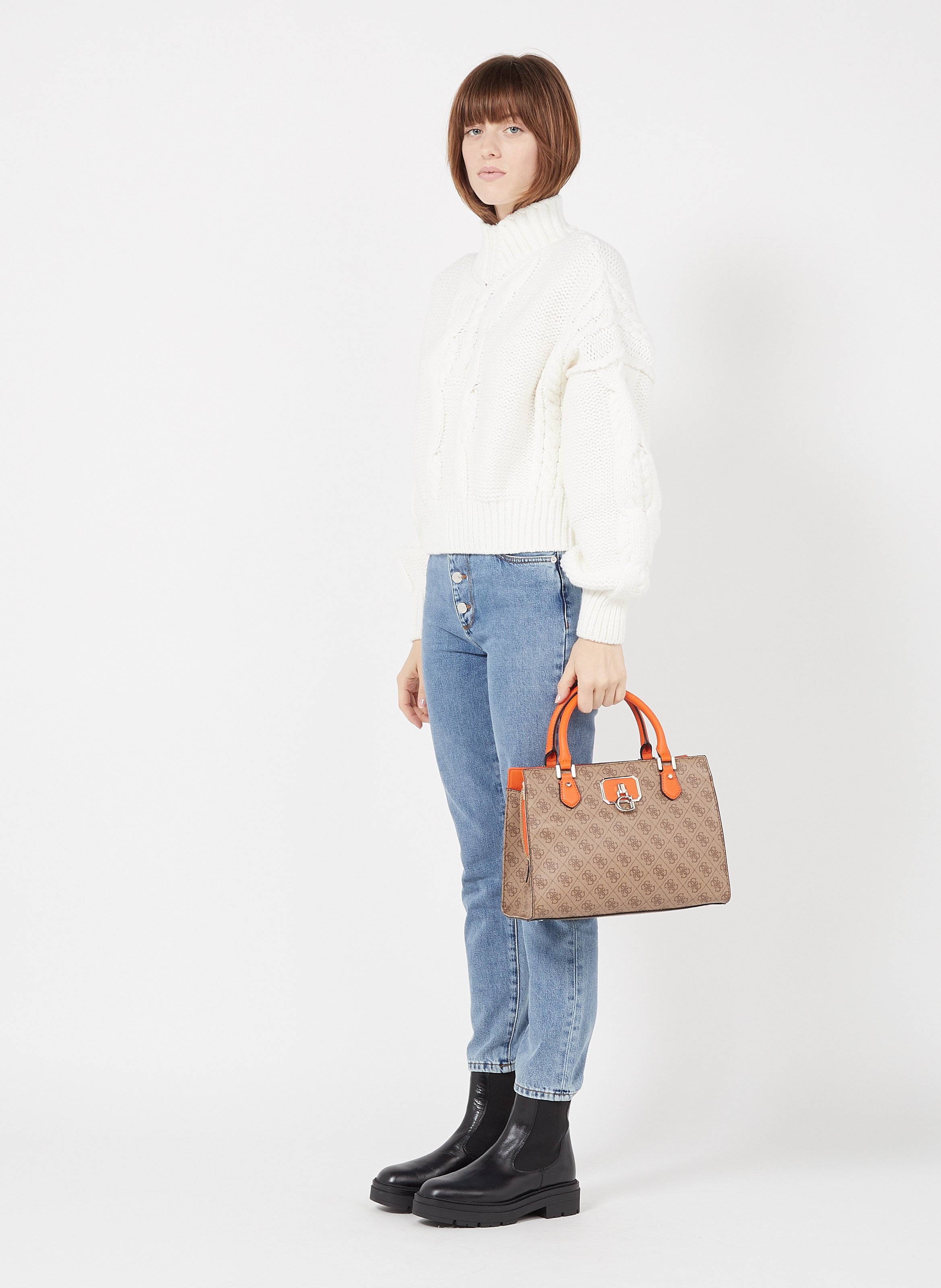 sac guess monogramme