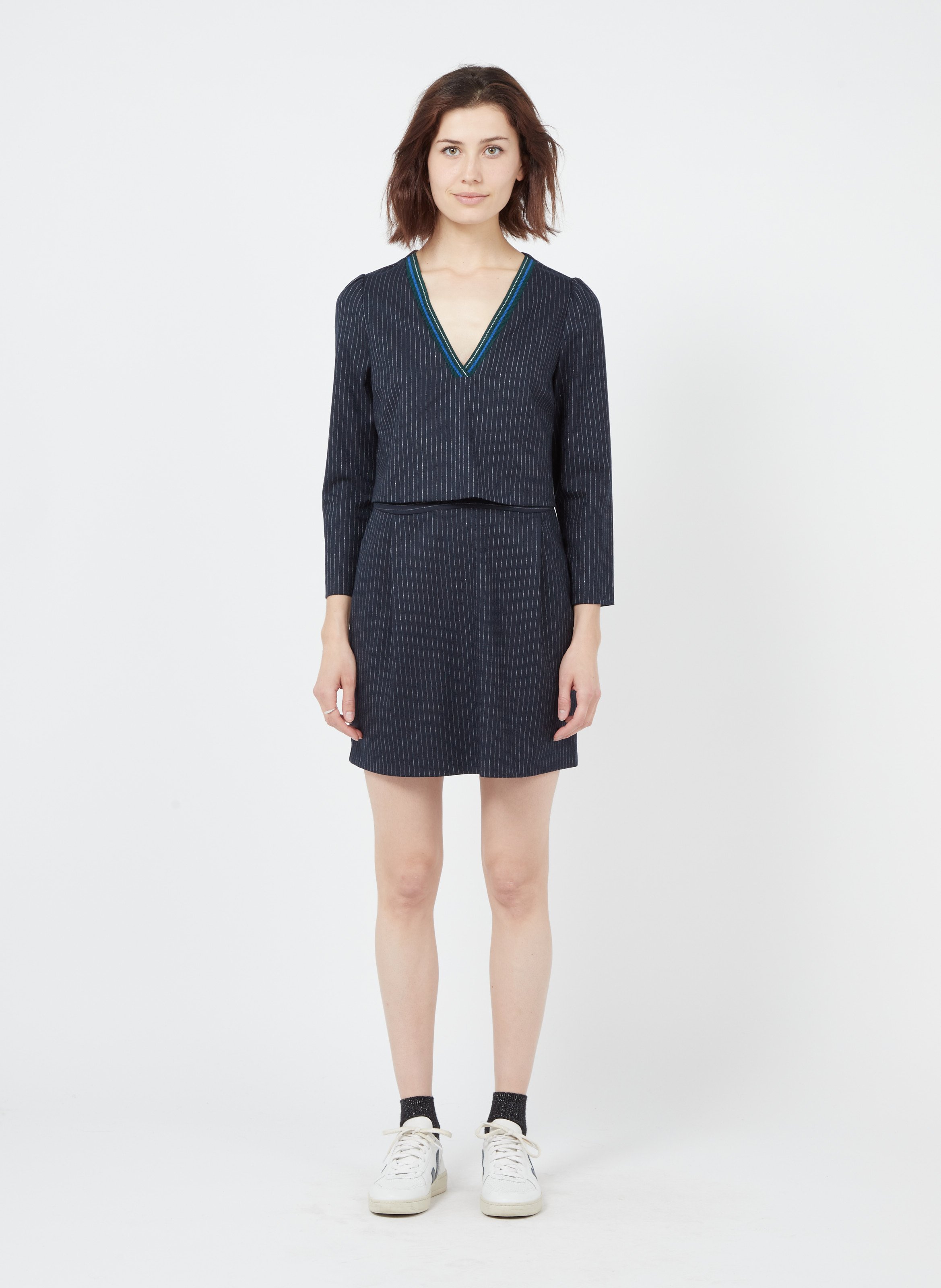 robe i code bleu marine