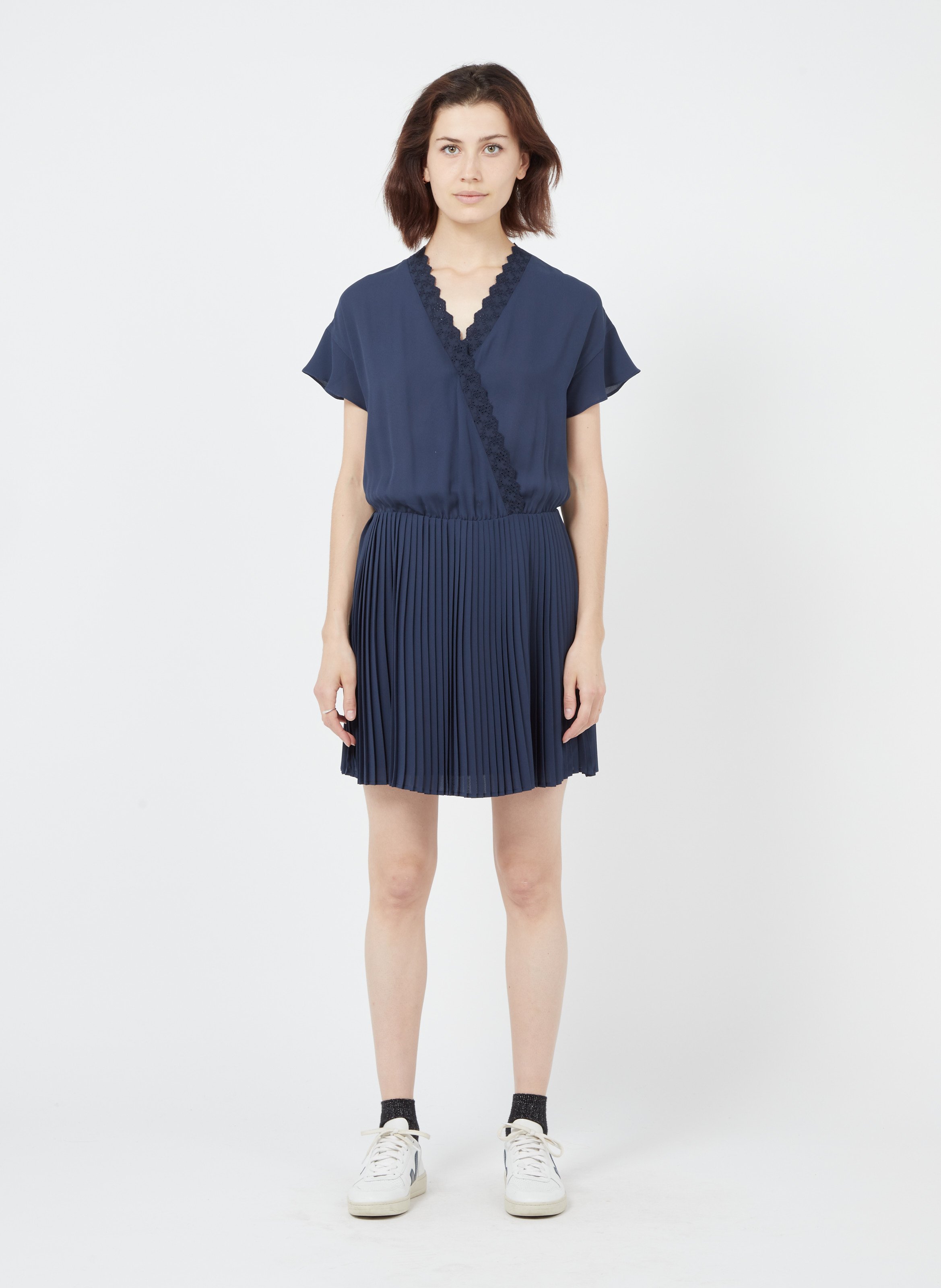 robe portefeuille courte