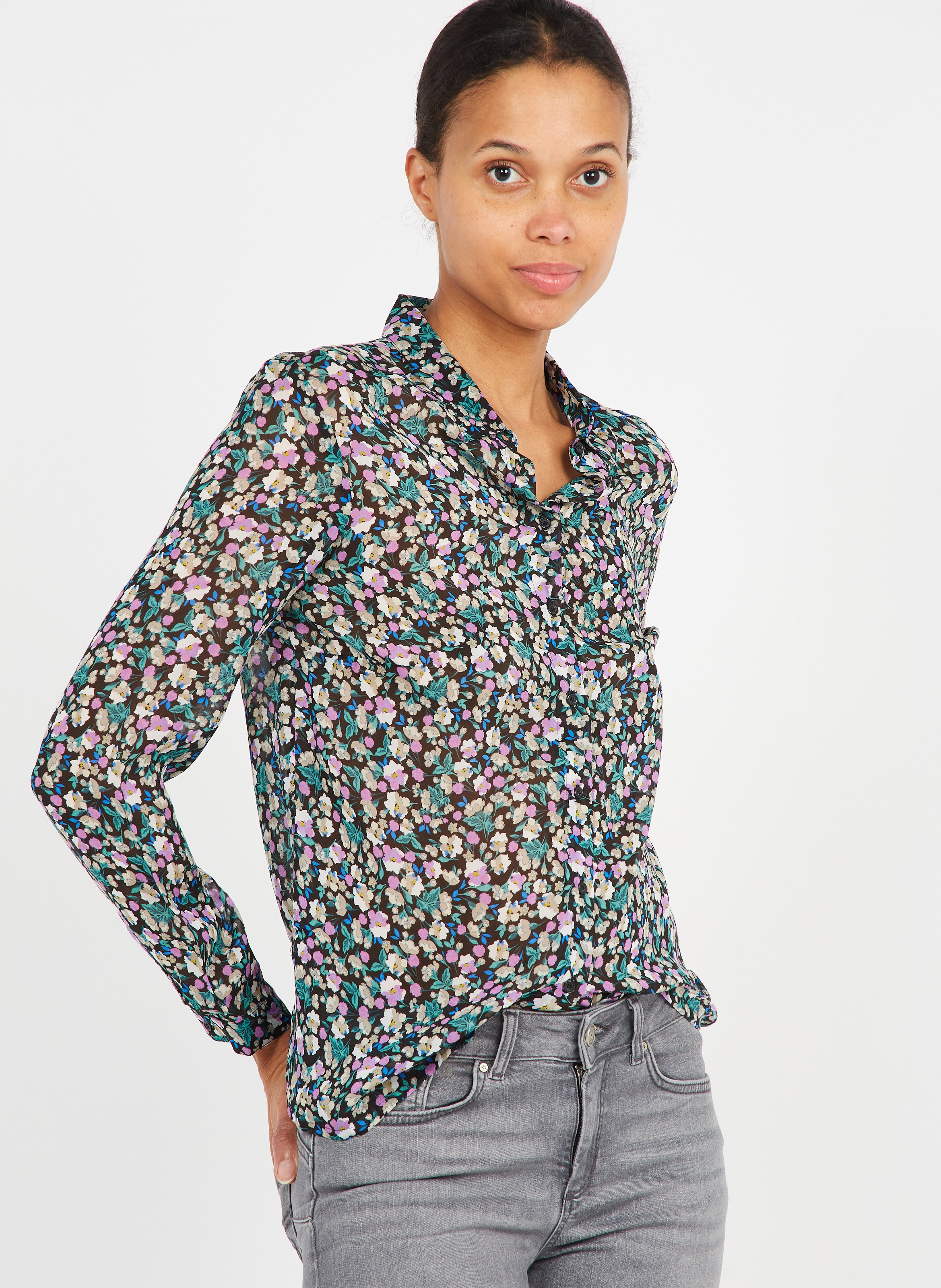 Débardeur IKKS Femme Taille 42 - Occasion En Très Bon état, Couleur Beige