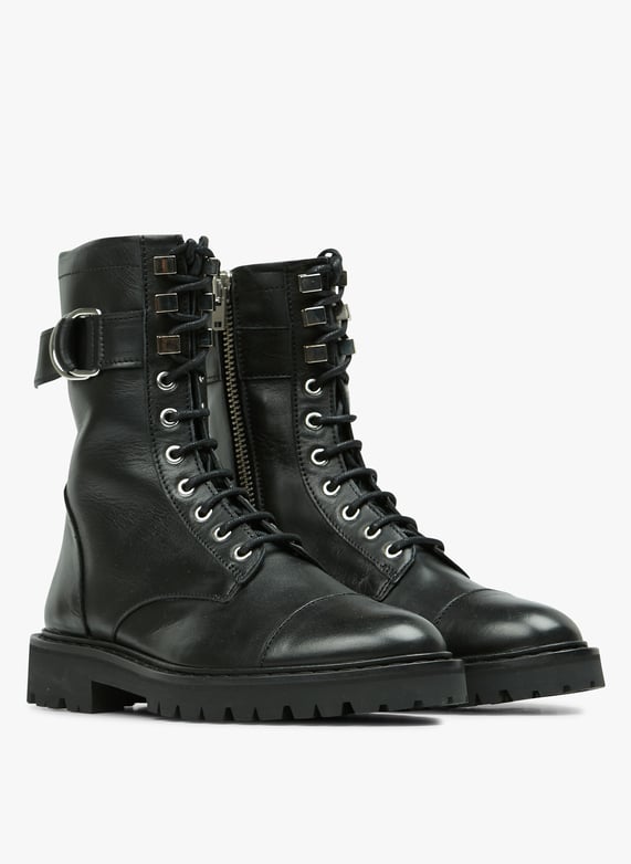 IRO JAUDIE Bottines en cuir Noir