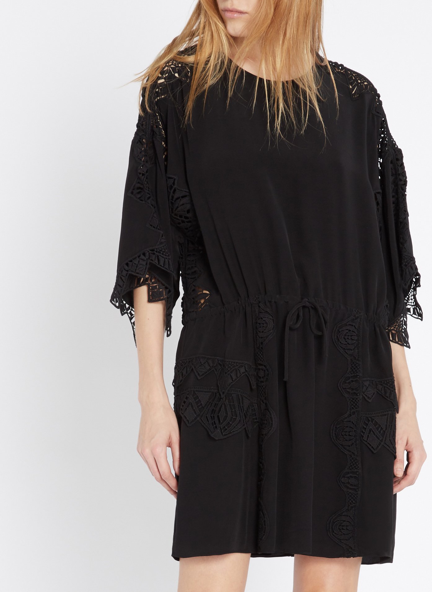 robe noir ample