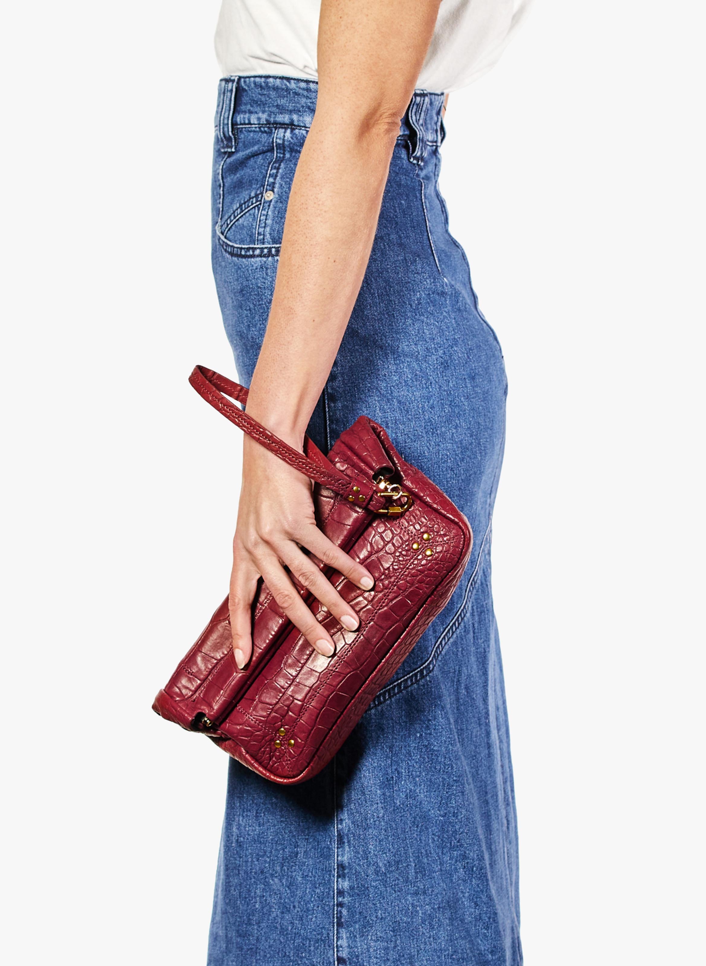 pochette croco