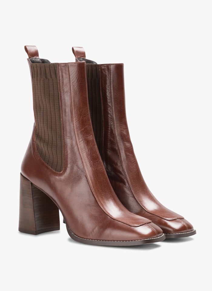 Bottines top jonak marron