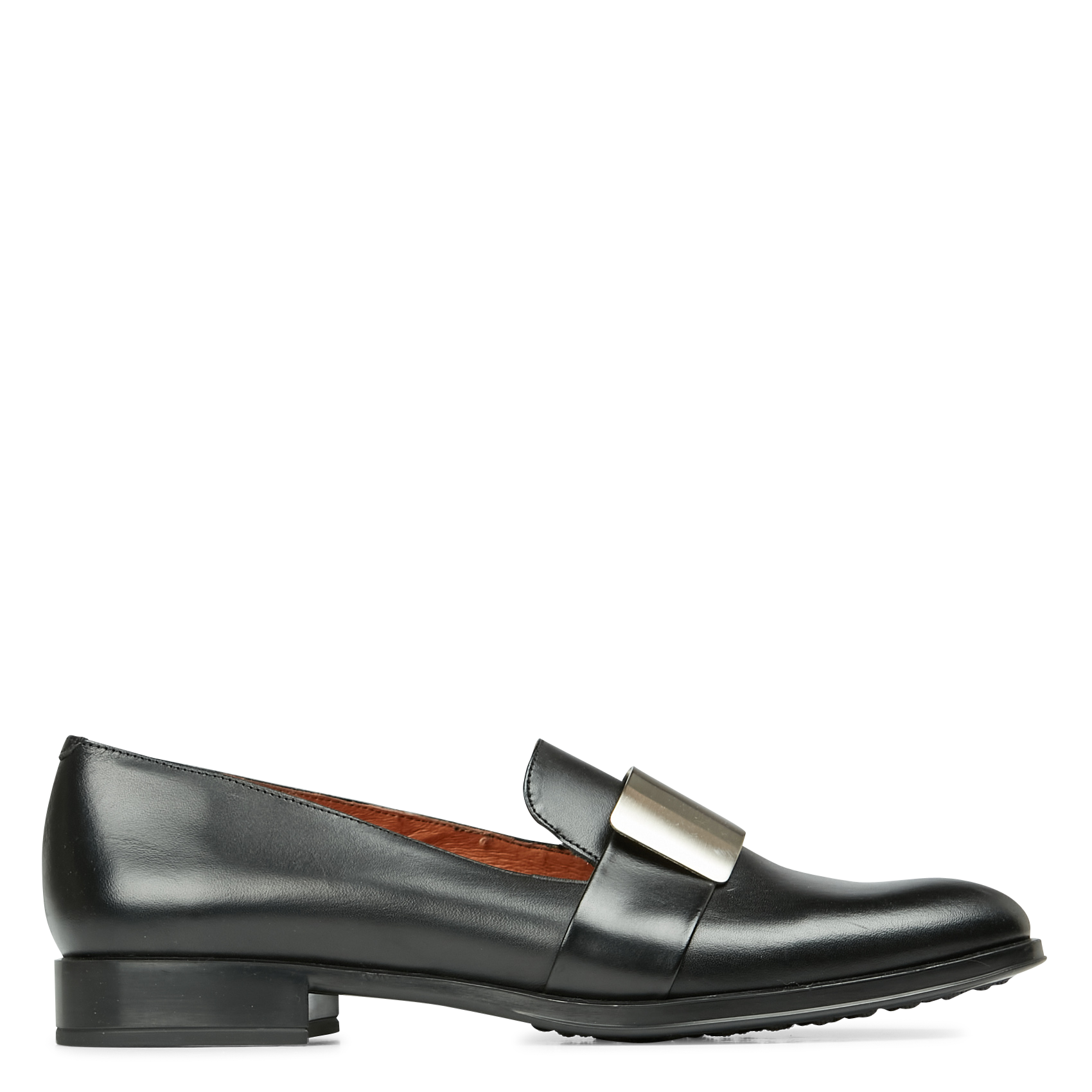 mocassin femme petit talon