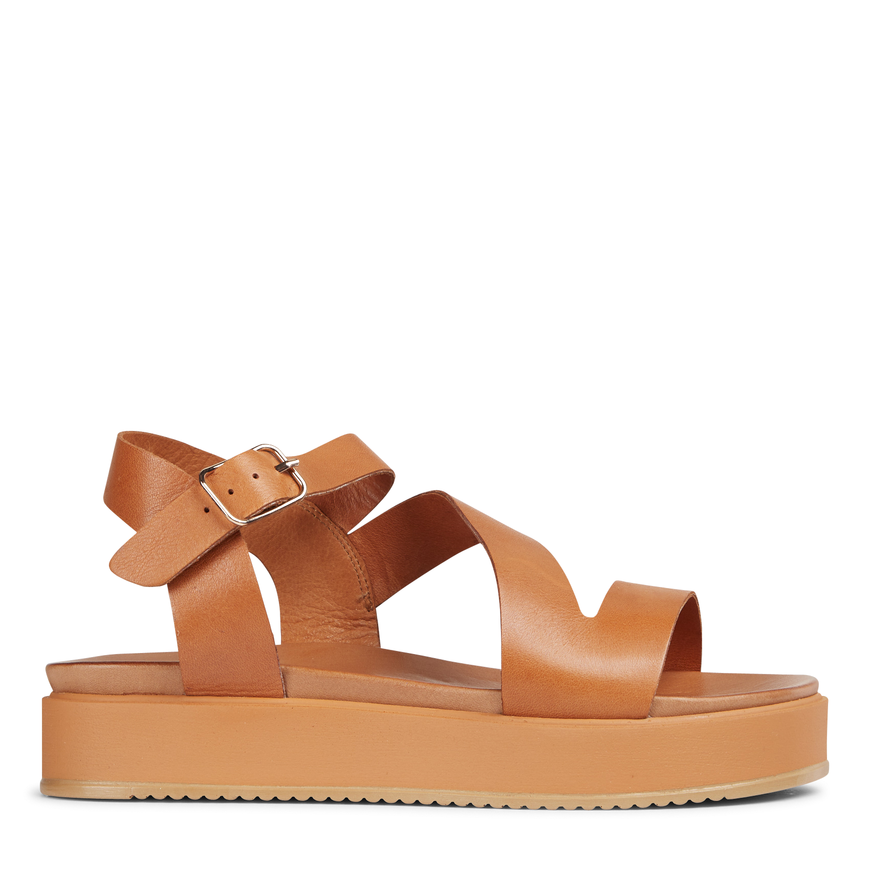 sandales camel compensees