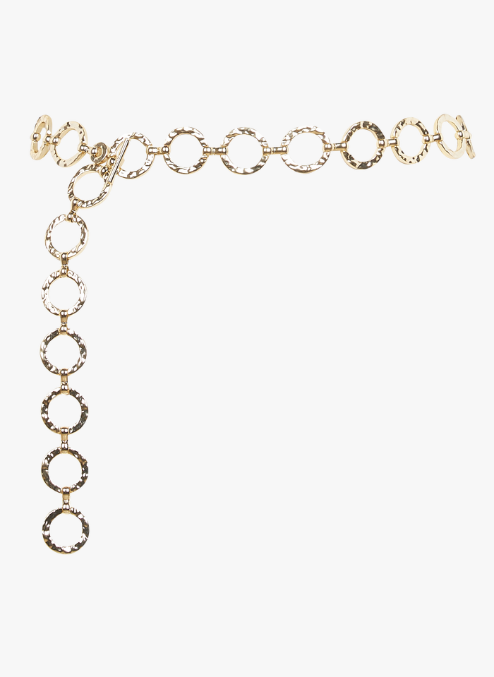 KOOKAI Ceinture chaîne à anneaux  | Doré