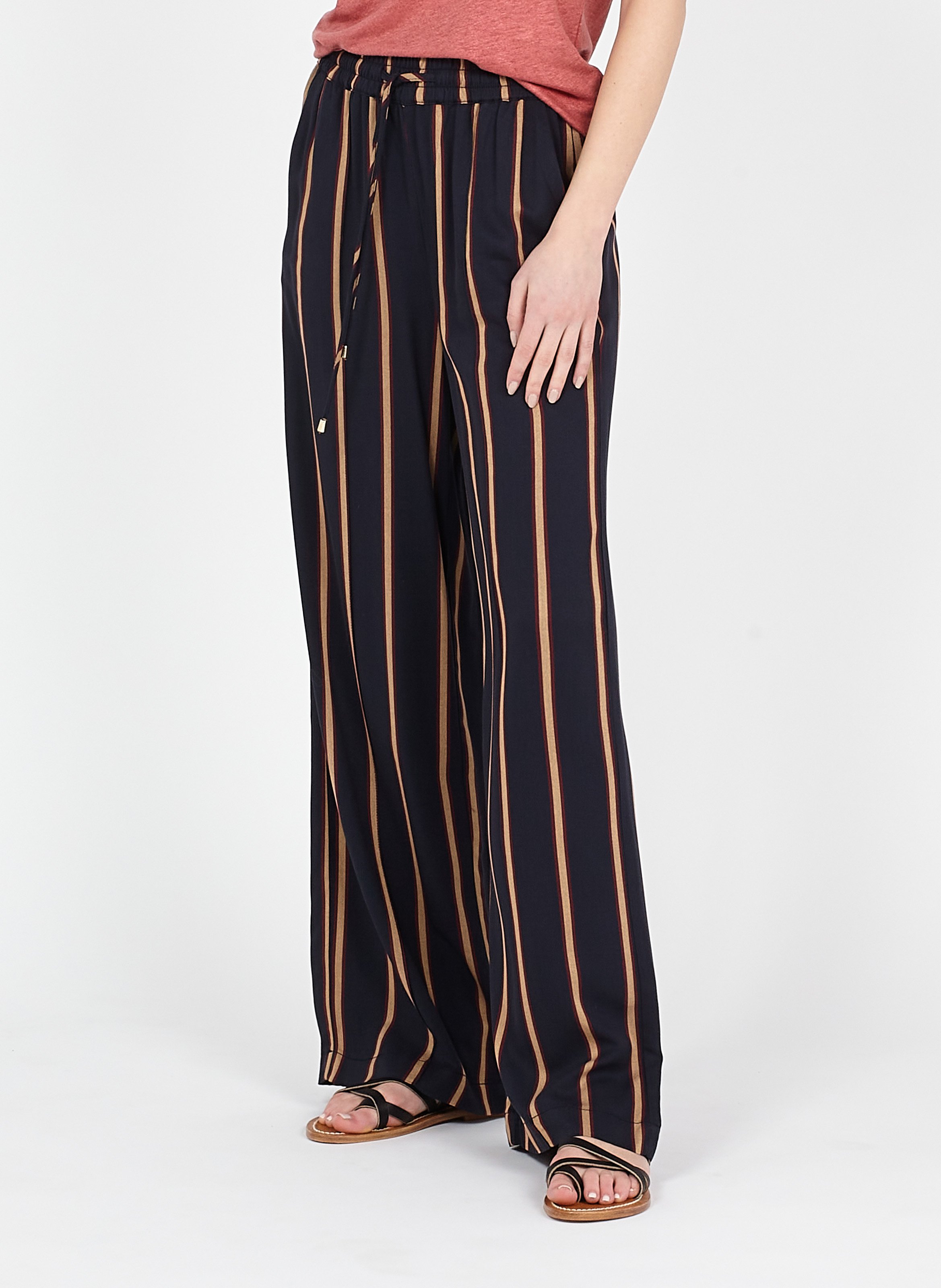 Pantalon Chino Jaune La Fée Maraboutée Taille 38 Femme - Occasion Très Bon état