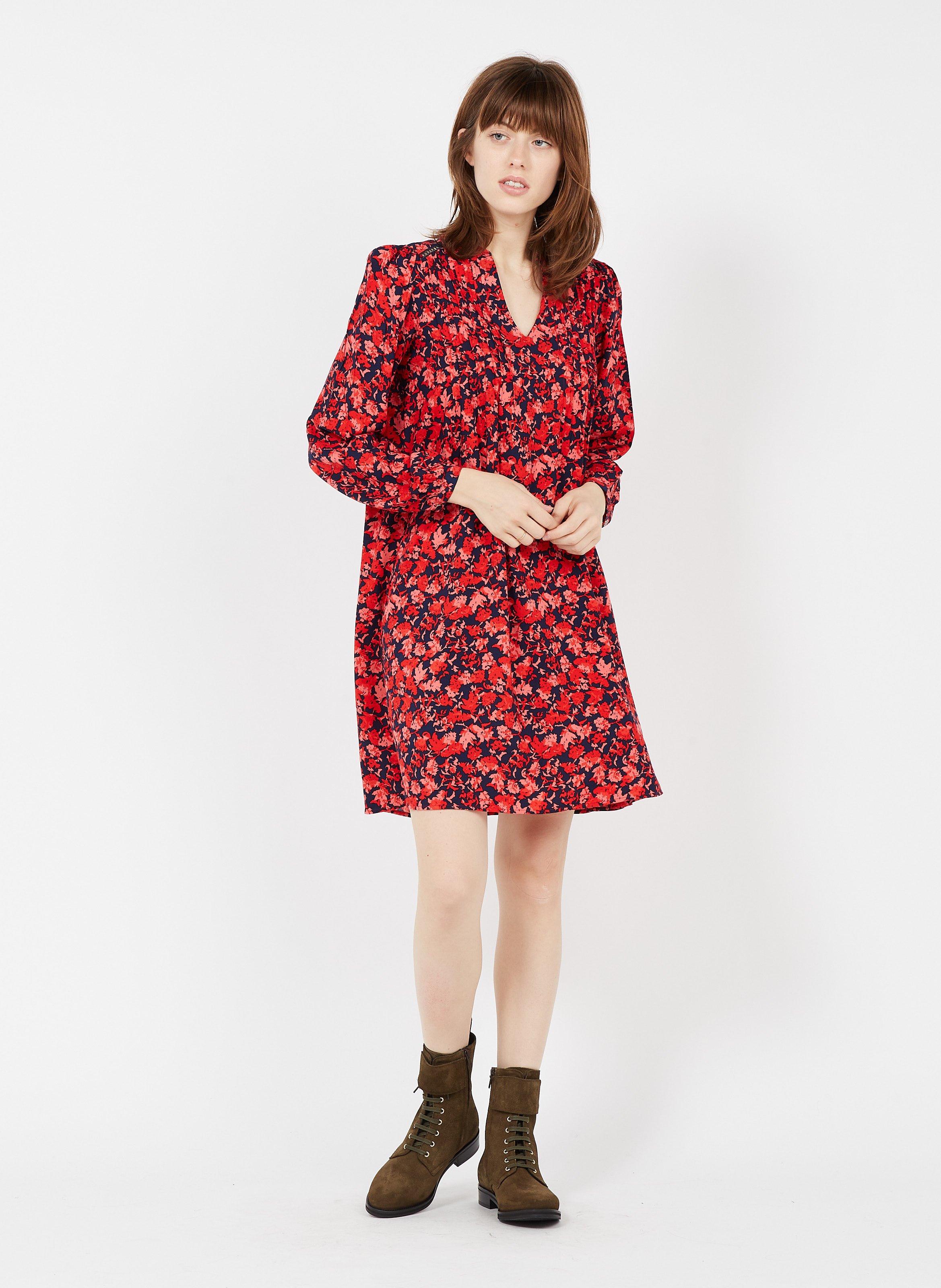 robe rouge la fee maraboutee