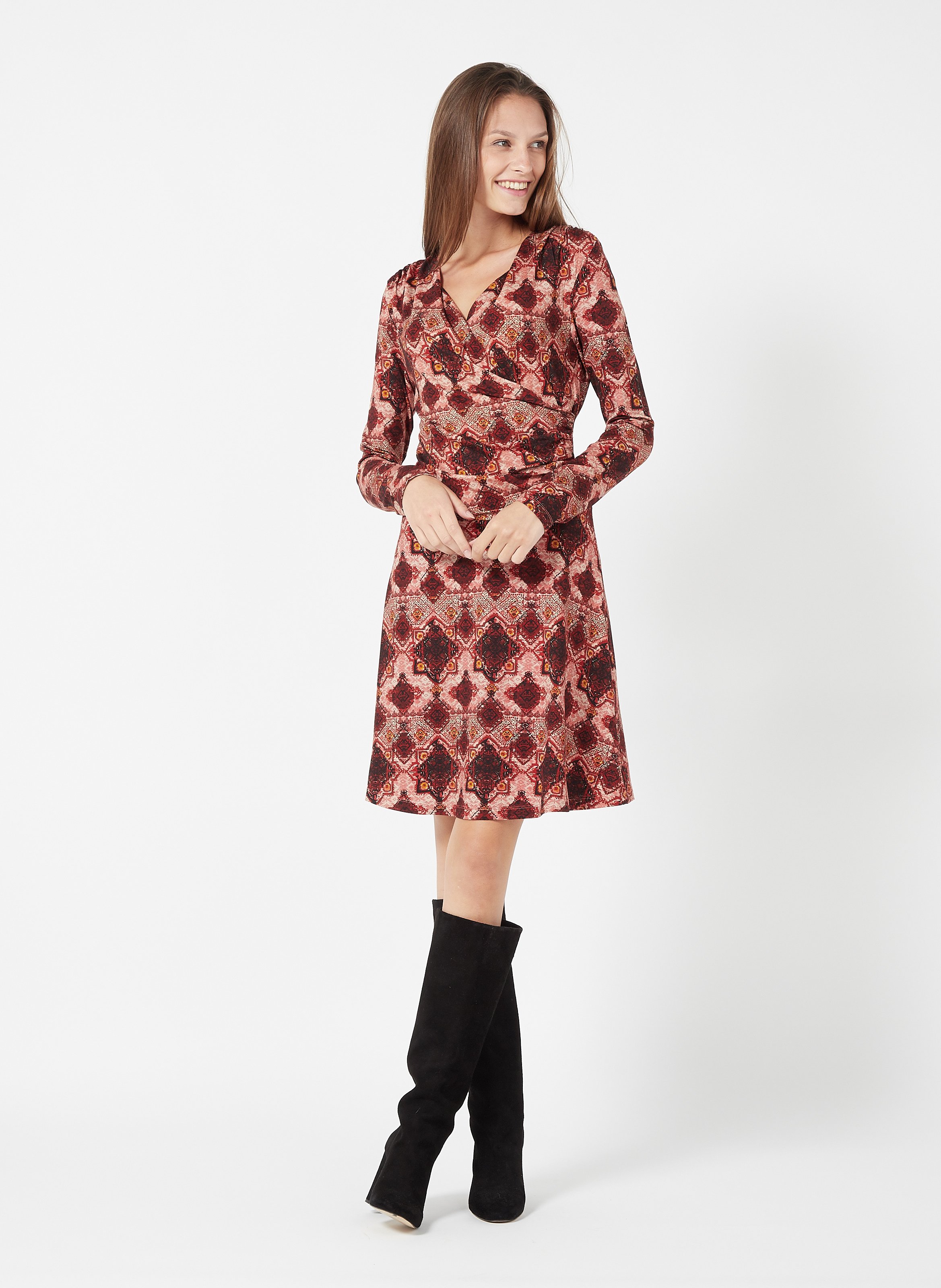 robe rouge la fee maraboutee