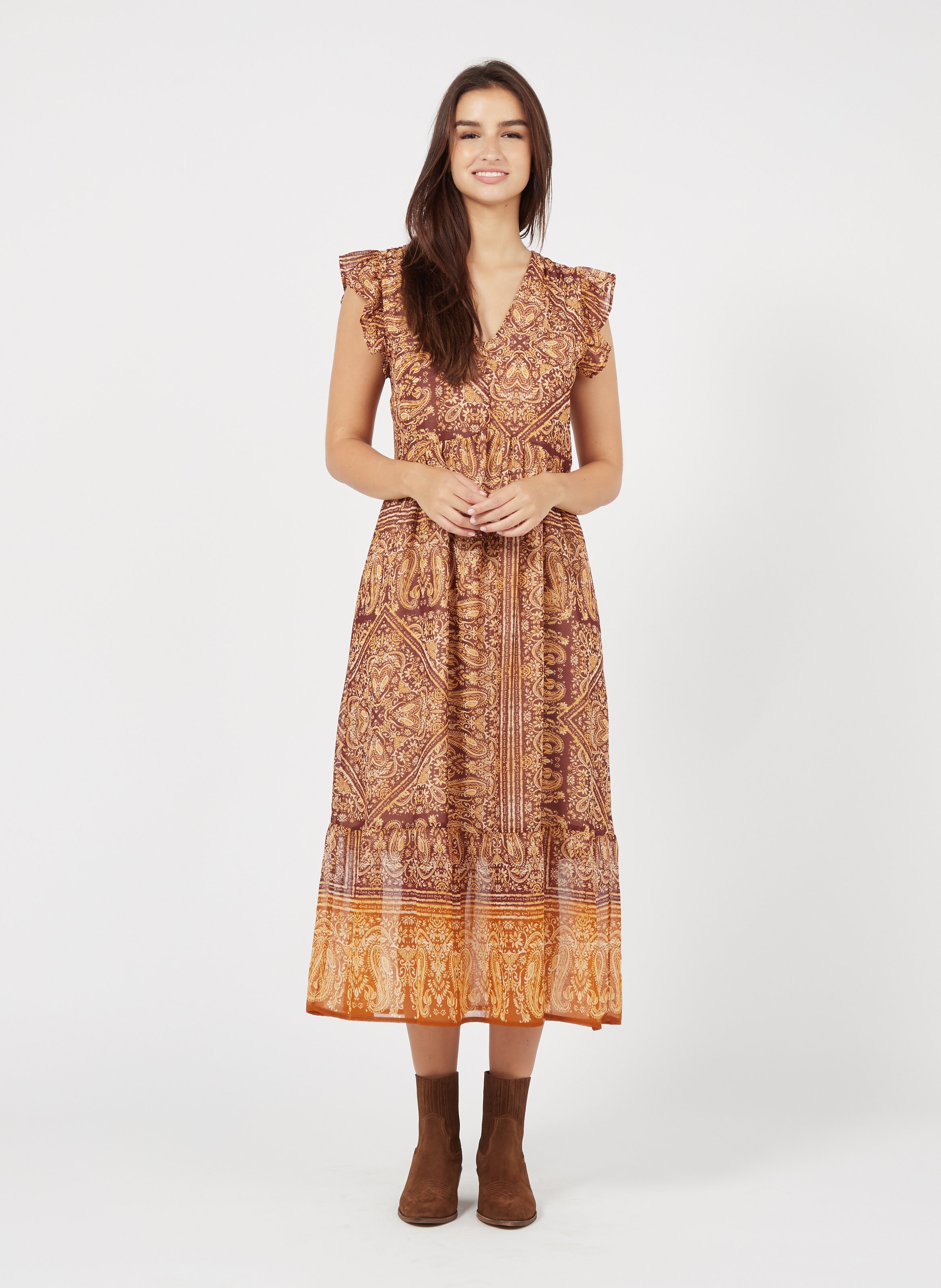 robe jaune la fee maraboutee