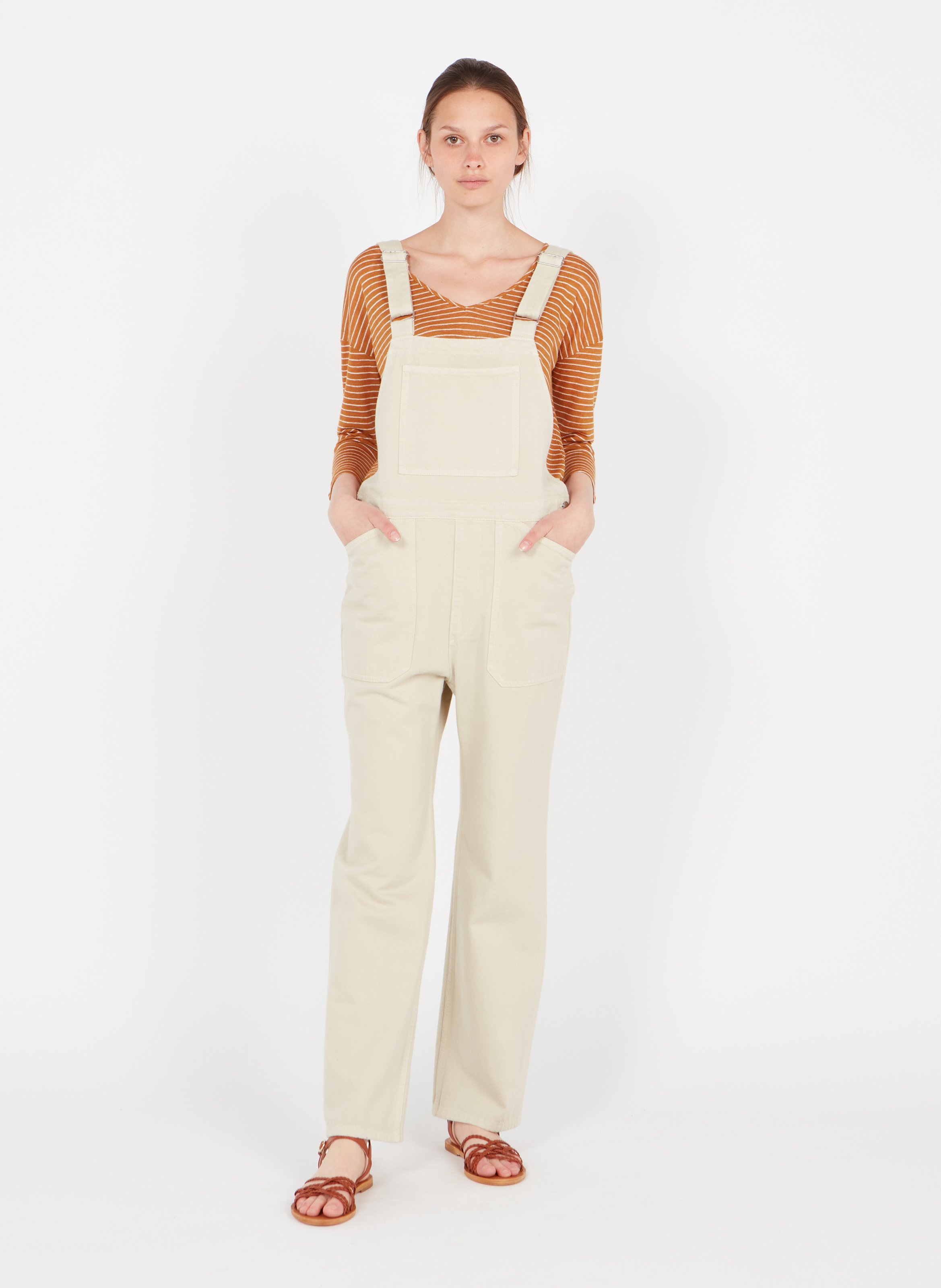 Pantalon Femme Labdip Taille 34 – Couleur Beige – Neuf Avec Étiquettes – Coupe Classique