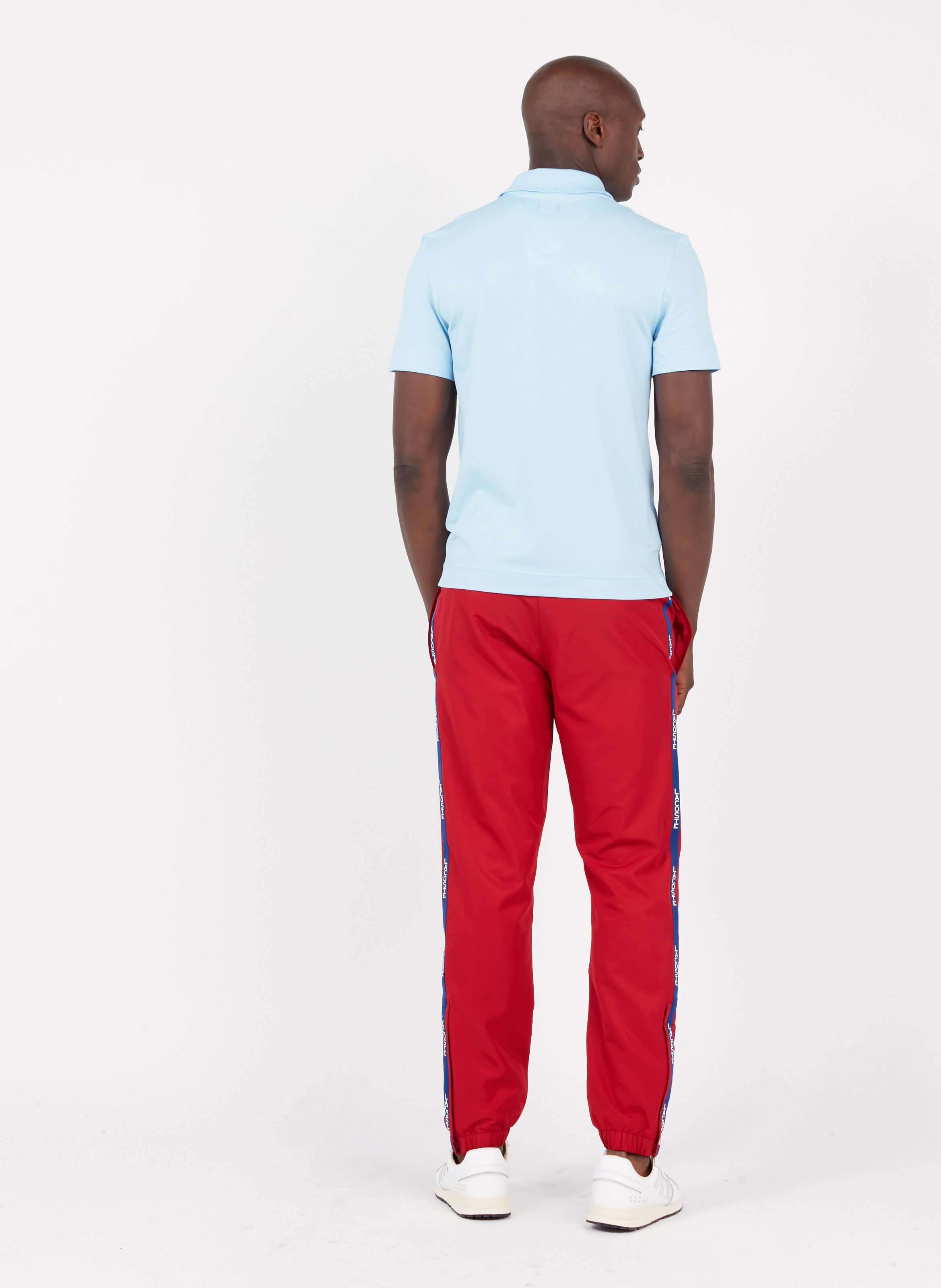 jogging rouge lacoste