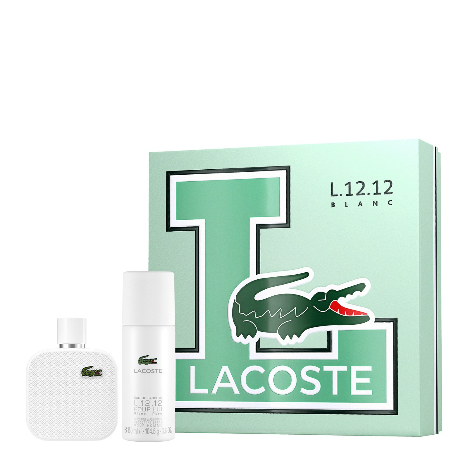 coffret lacoste blanc