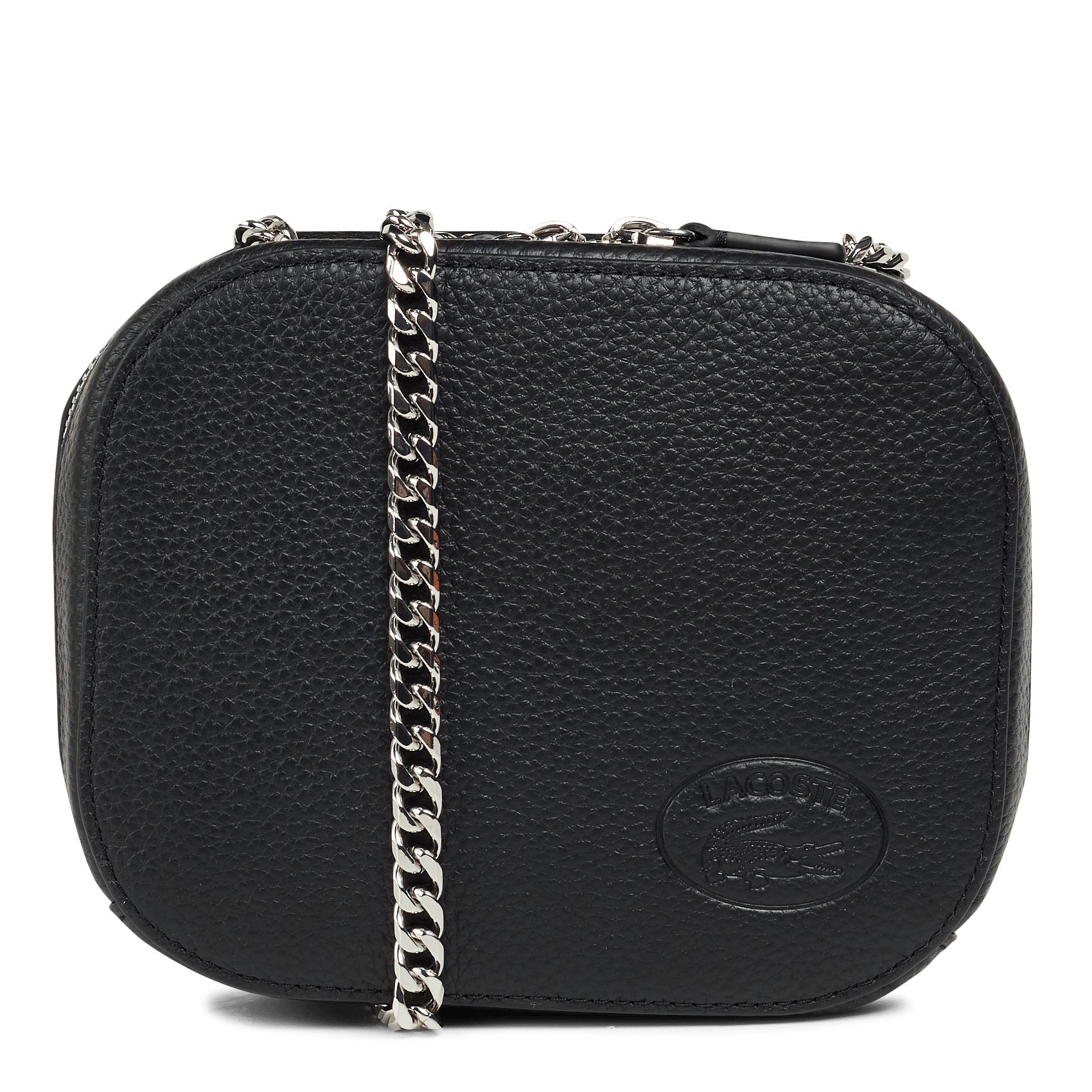 Petit Sac à Bandoulière En Cuir Grainé 000 Lacoste - Femme | Place des  Tendances