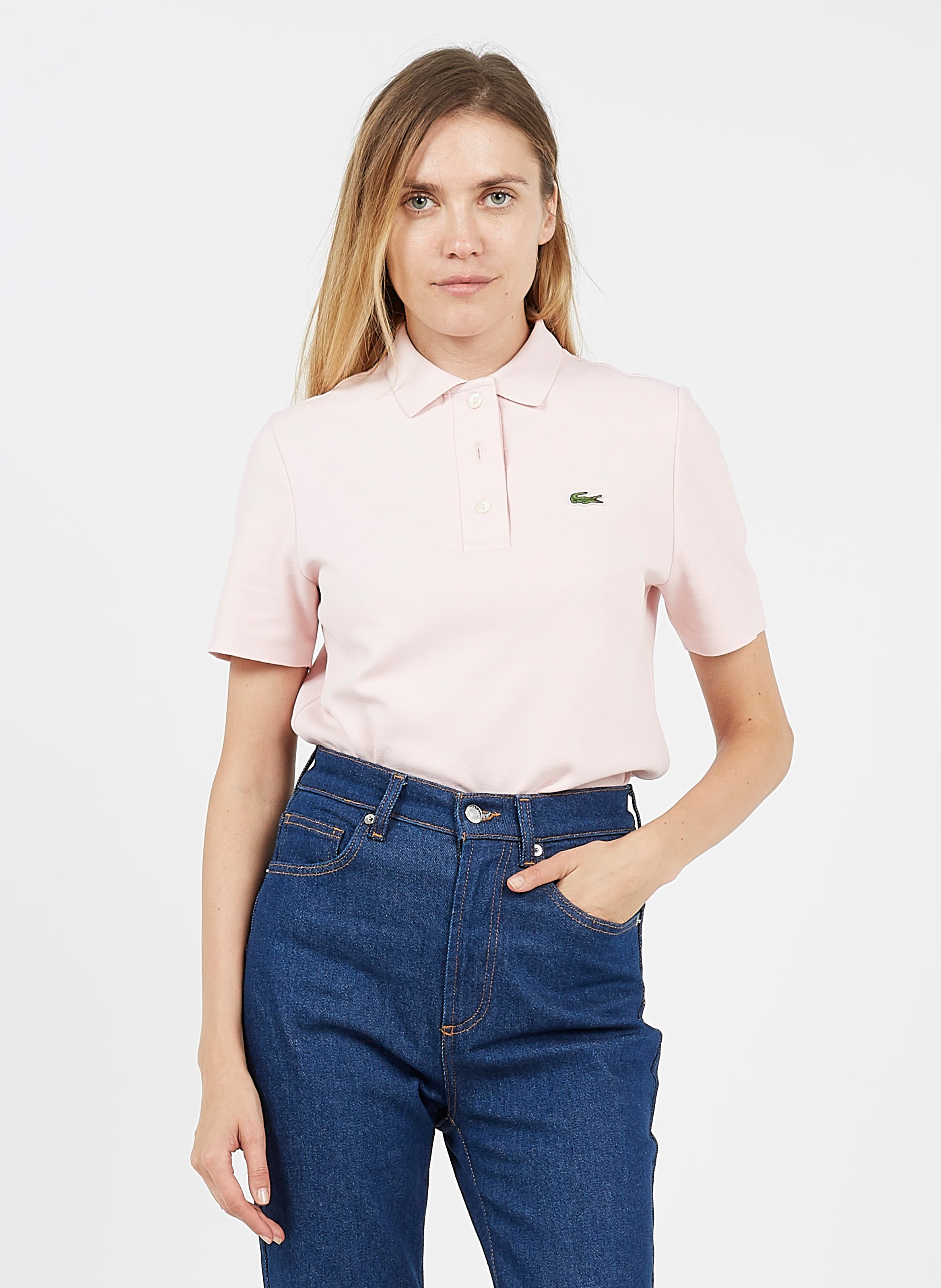 pull lacoste femme rose