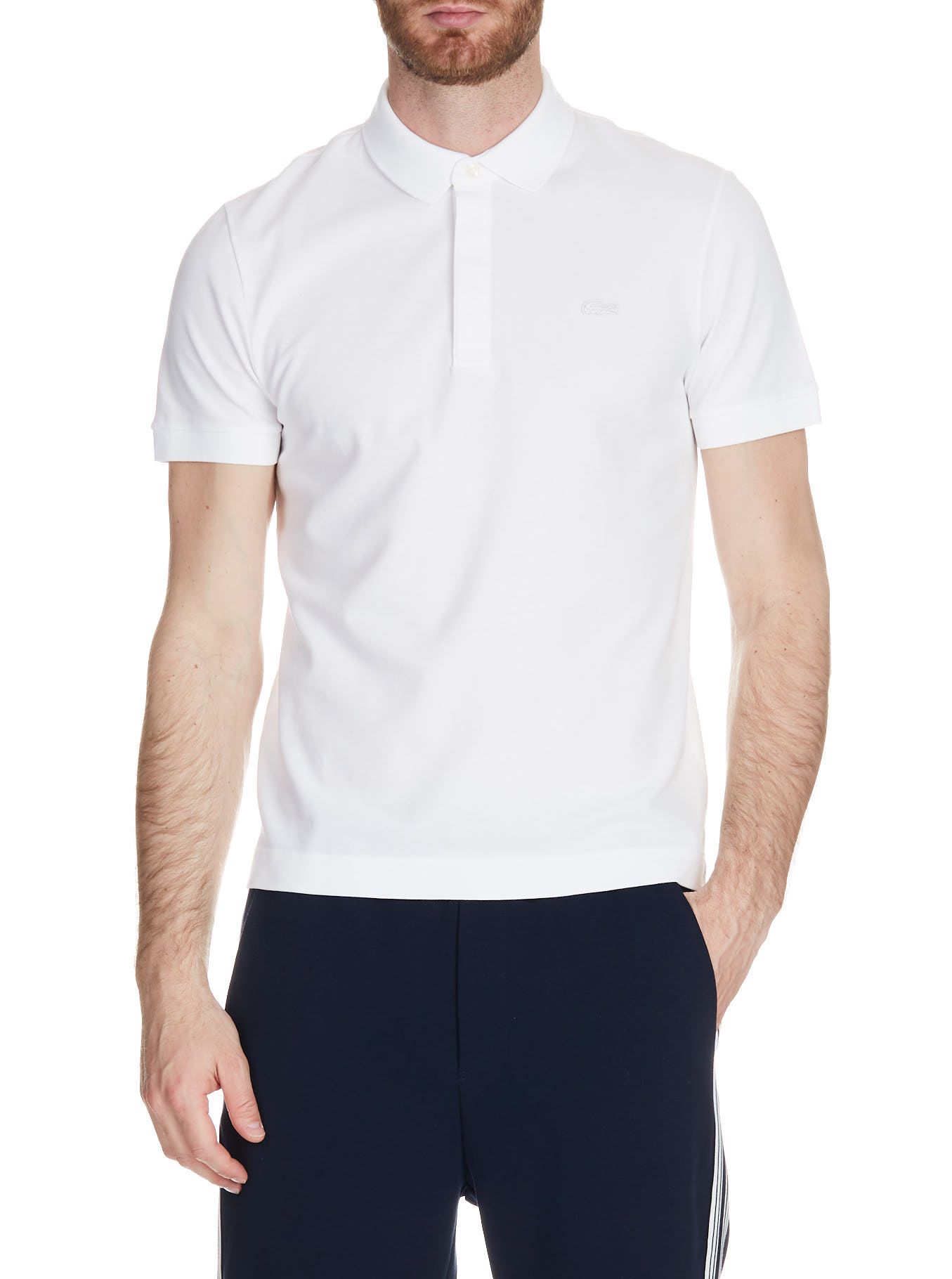 Polo lacoste homme outlet blanc