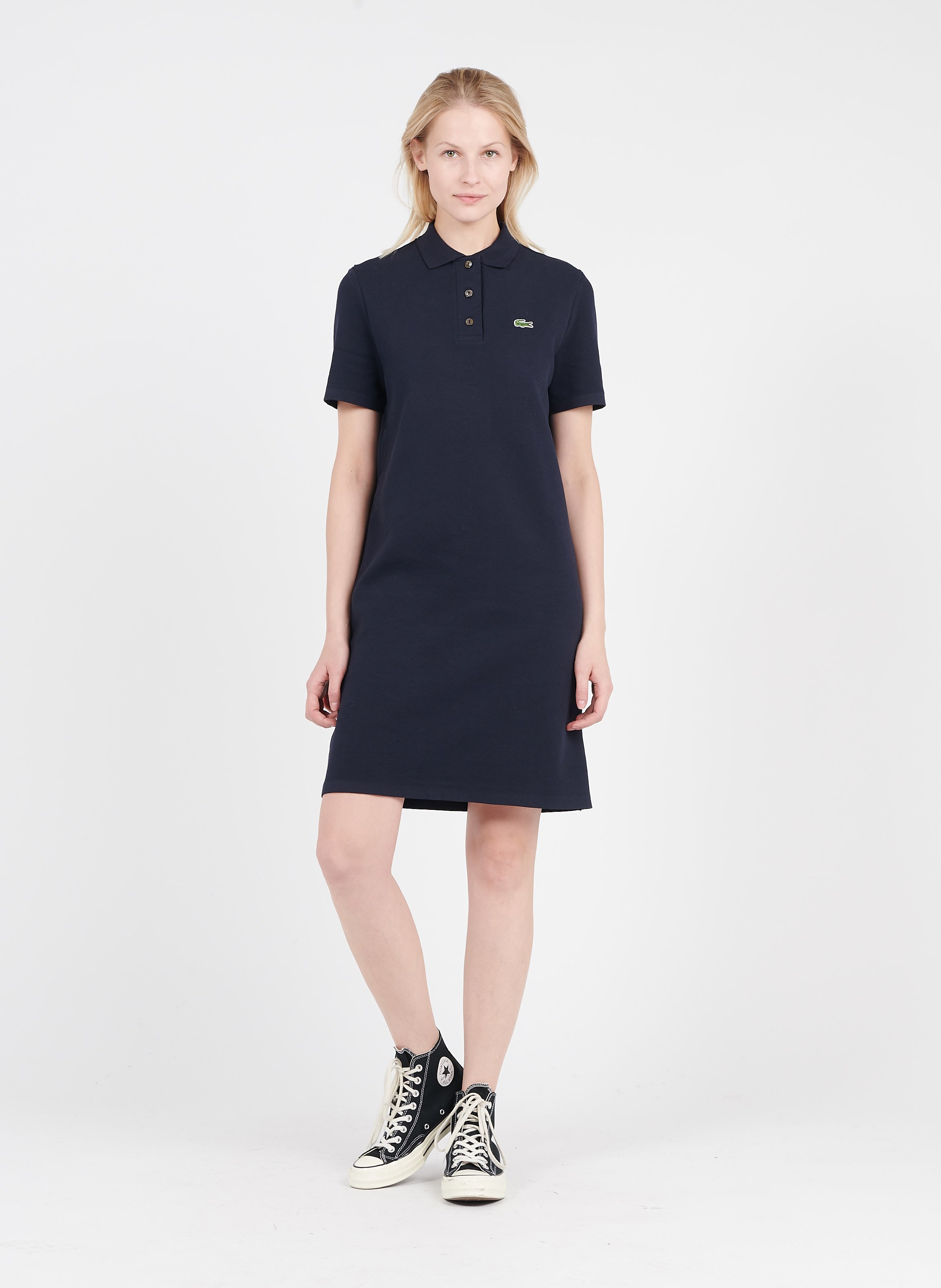 robe lacoste bleu