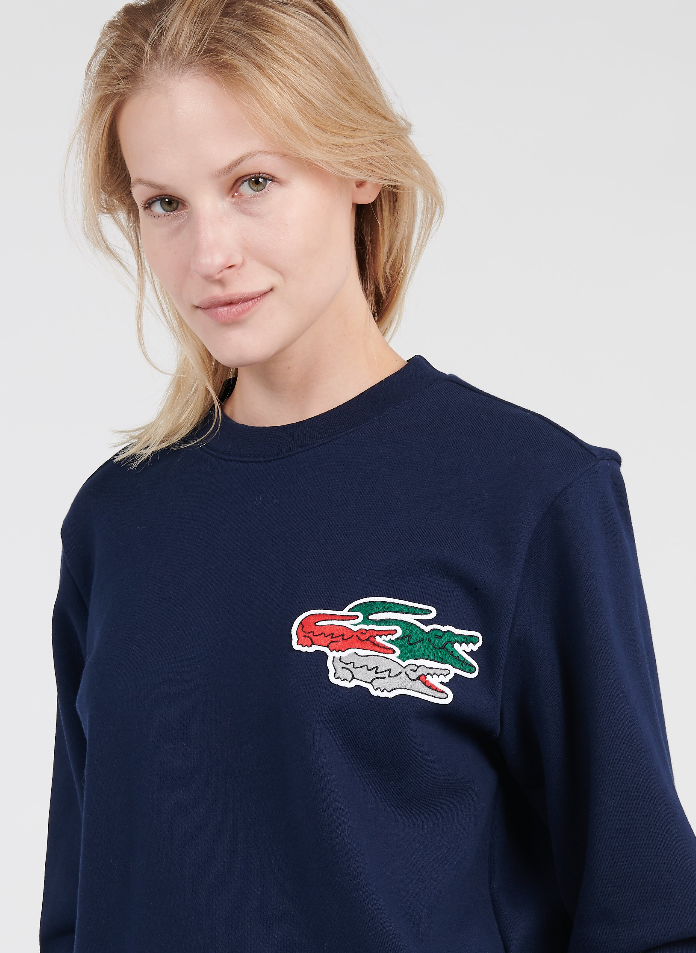 lacoste femme pull