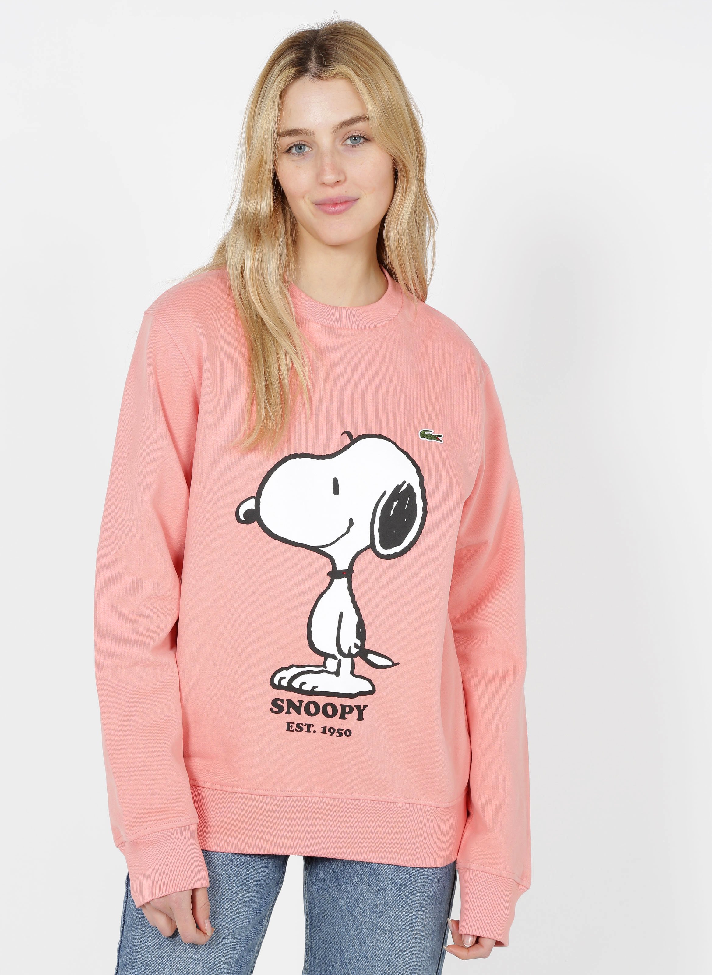 pull lacoste femme rose