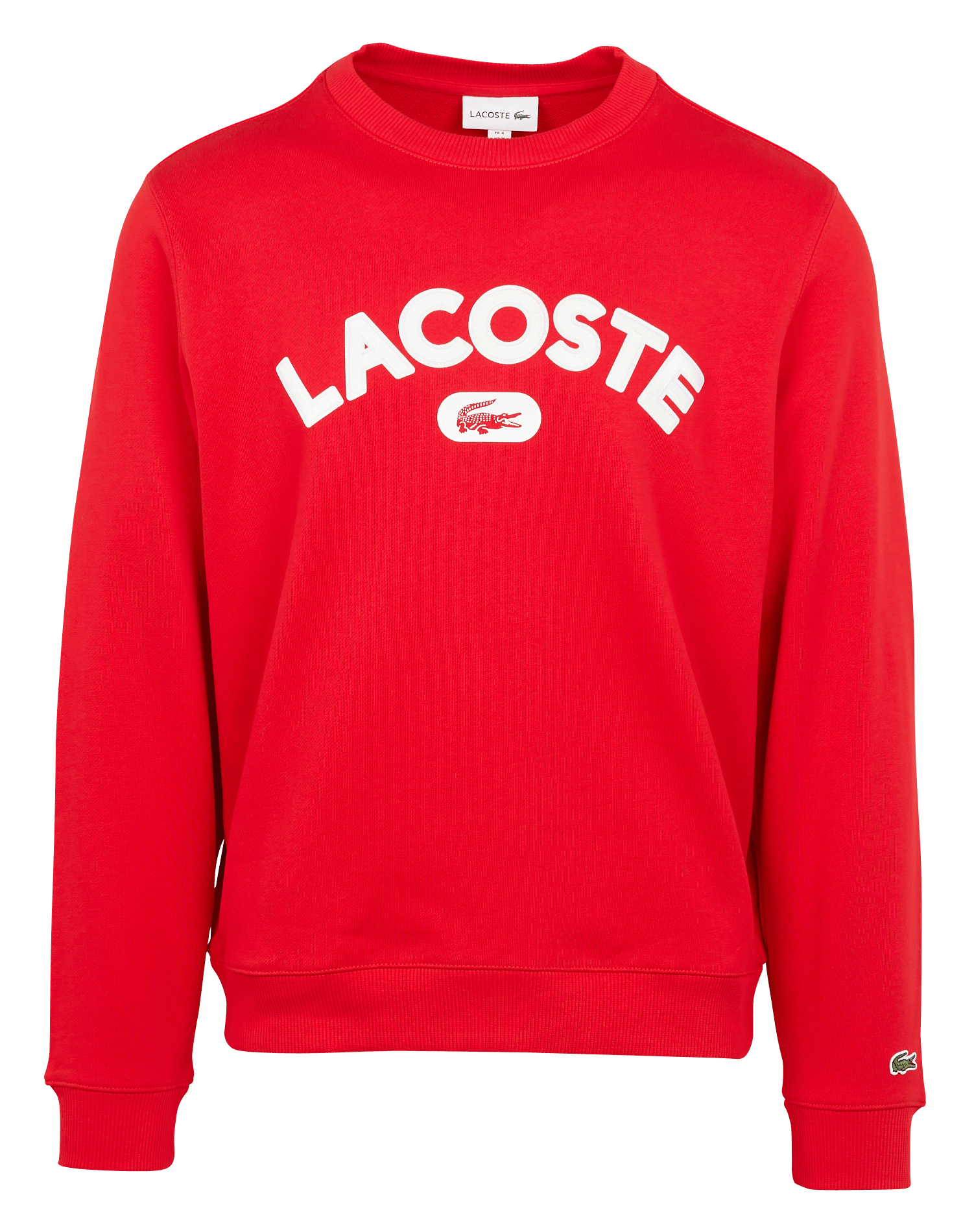 pull lacoste rouge