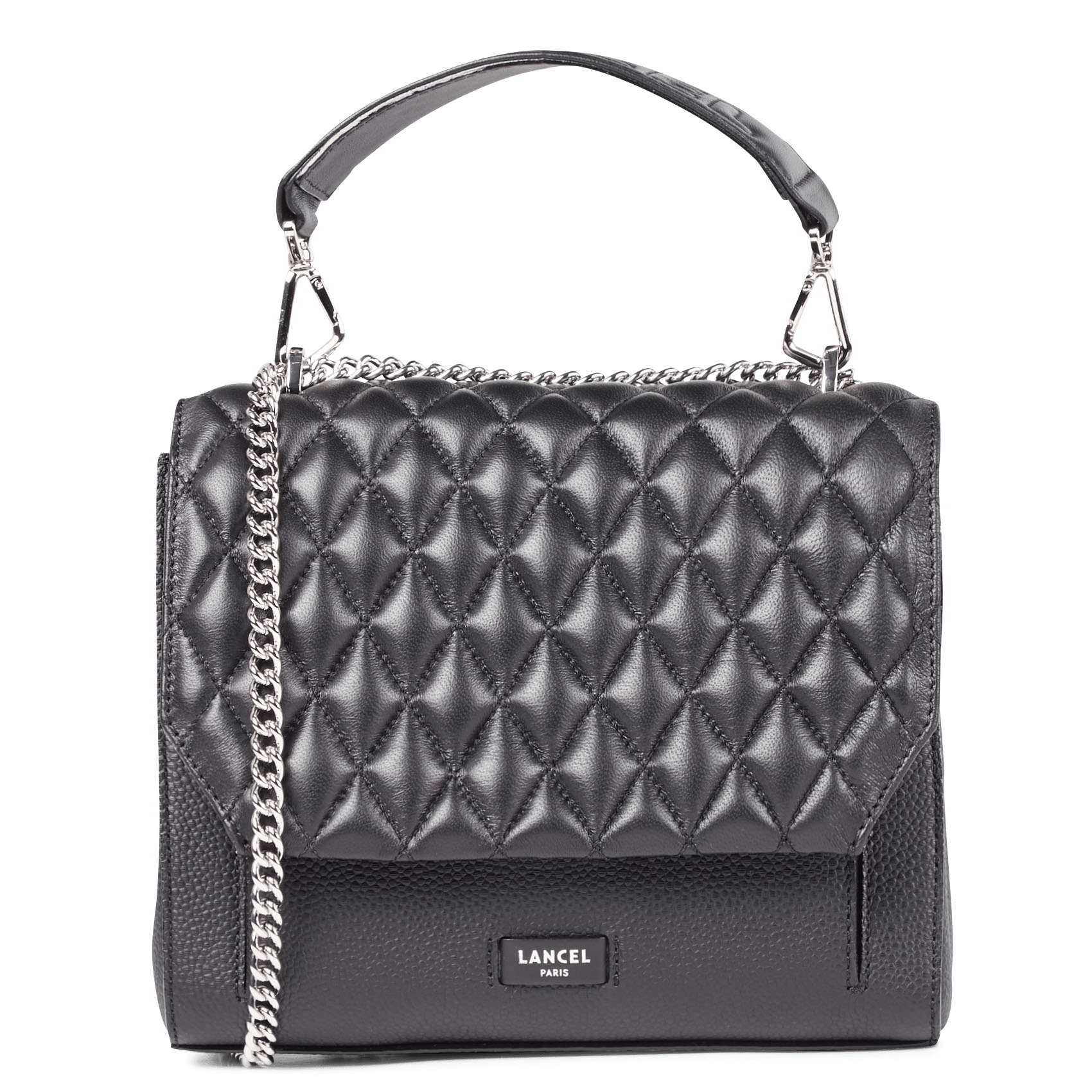 sac noir lancel