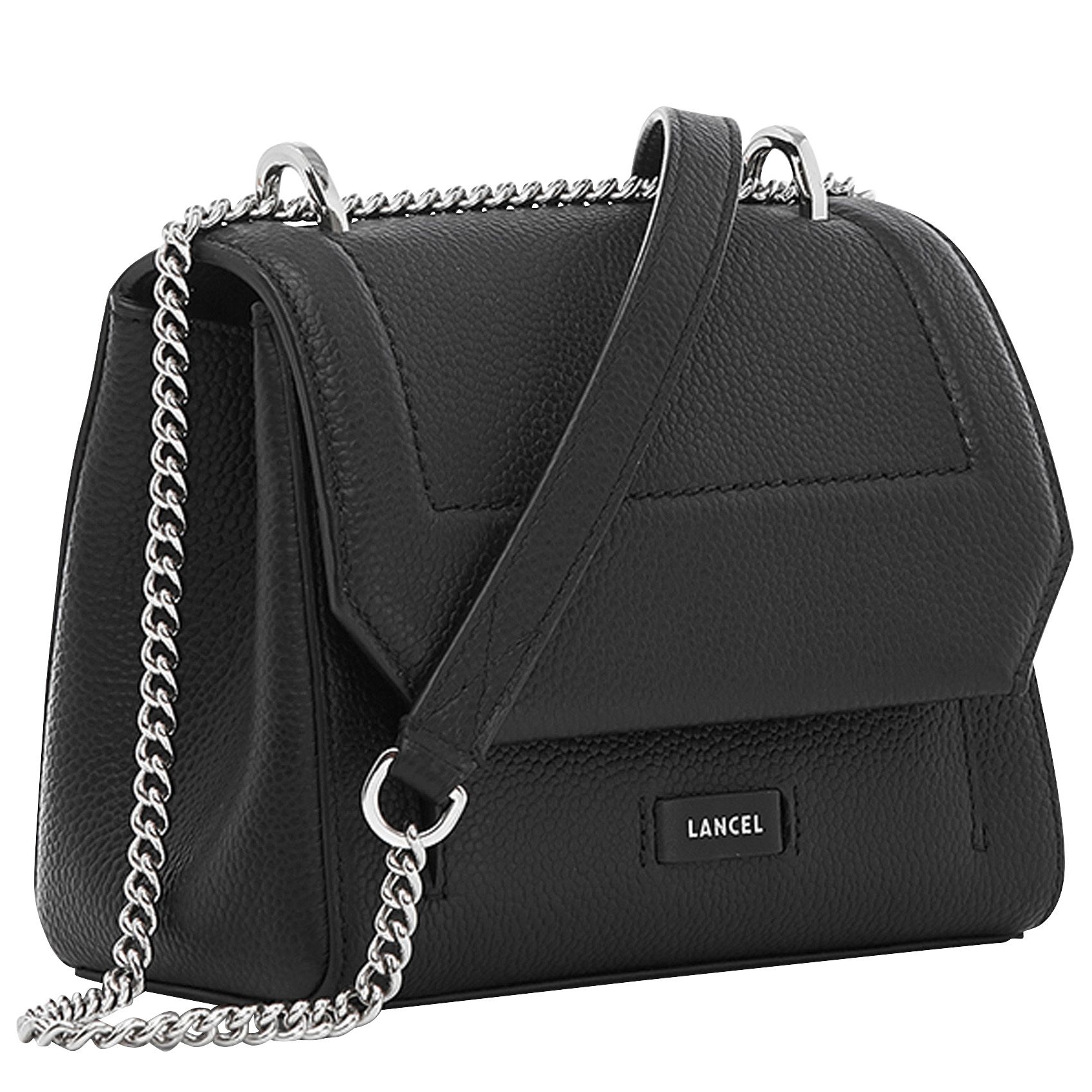 Sac Rabat Petit Mod le En Cuir Grain Ninon Noir Lancel Femme