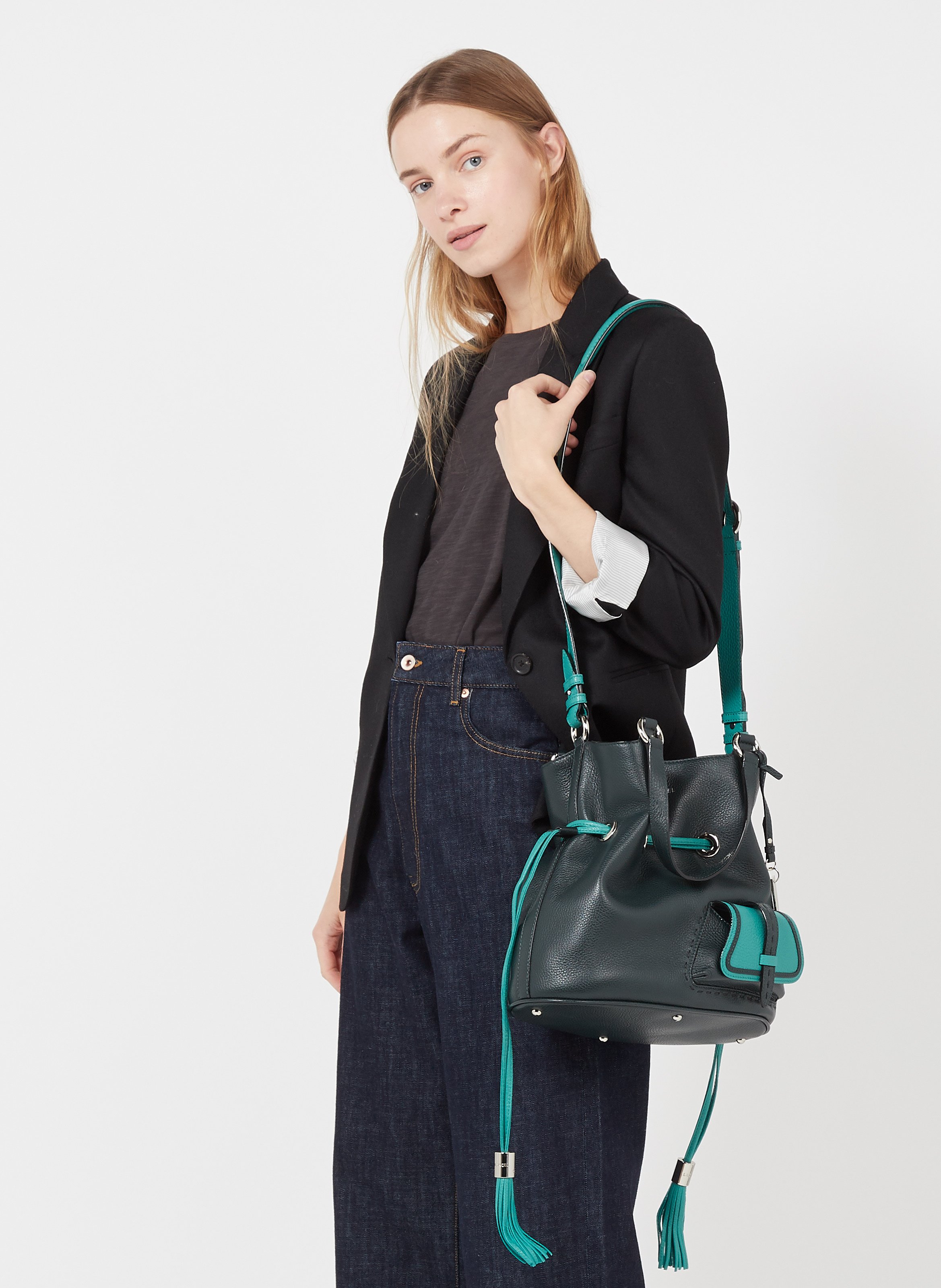 sac lancel vert