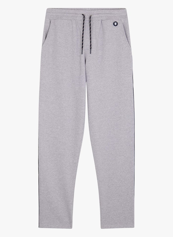 Sael Pantalon Jogging Molleton Sael Gris Chine Le Slip Francais